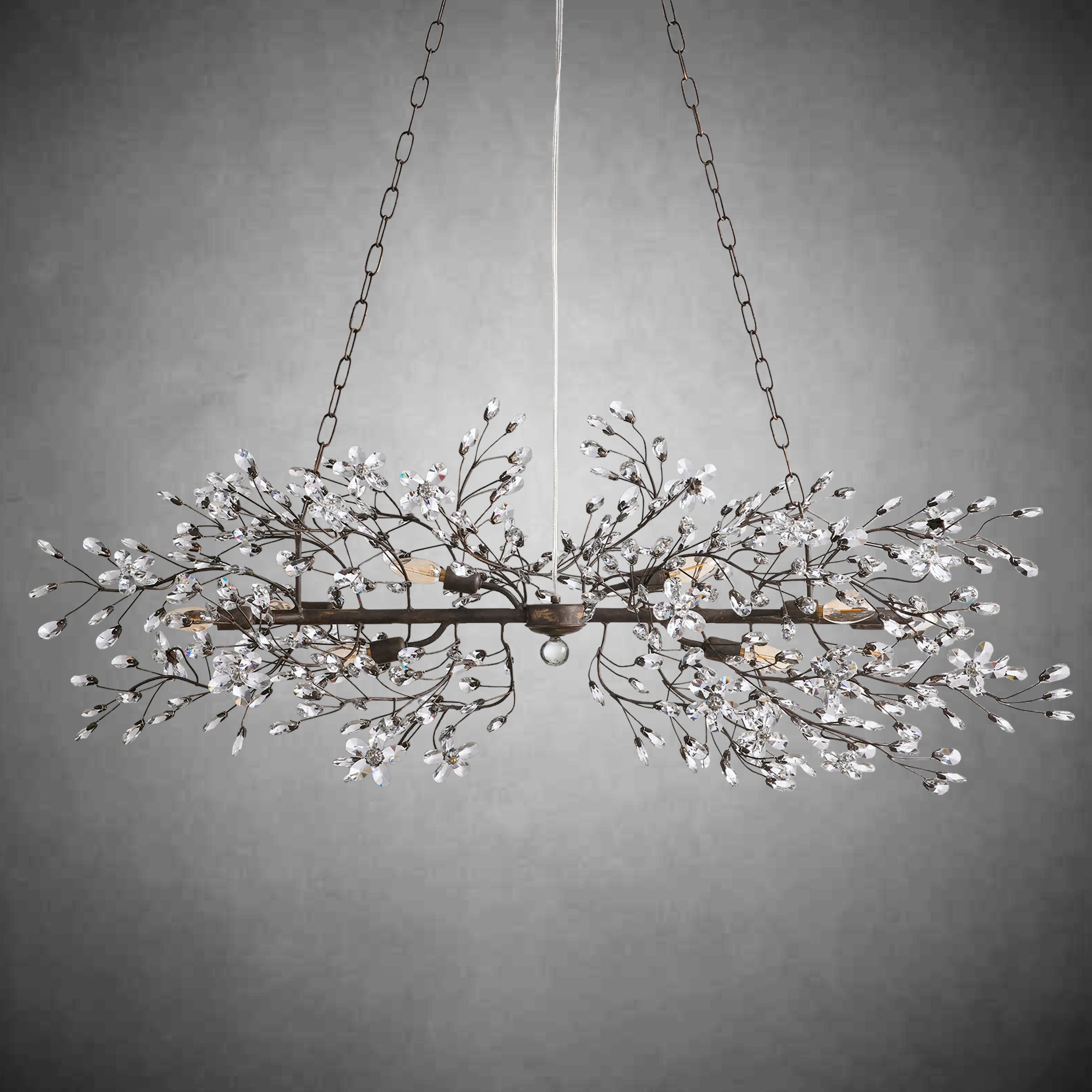 Fiore Colored Linear Chandelier
