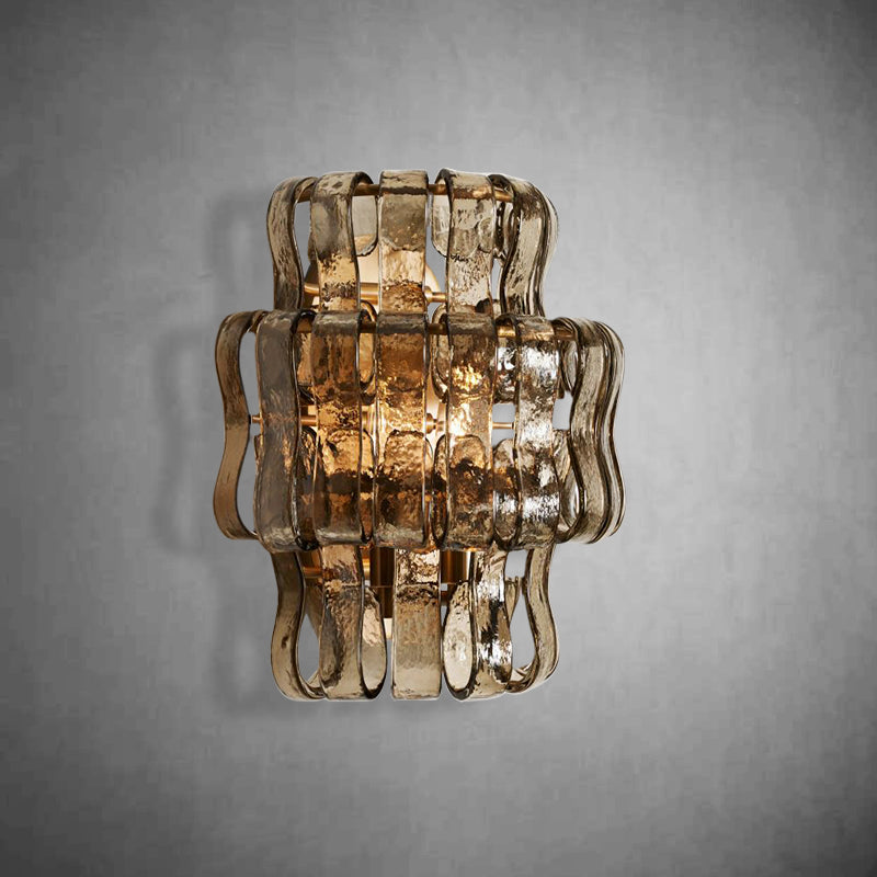 Ghiaccio Glass Wall Sconce