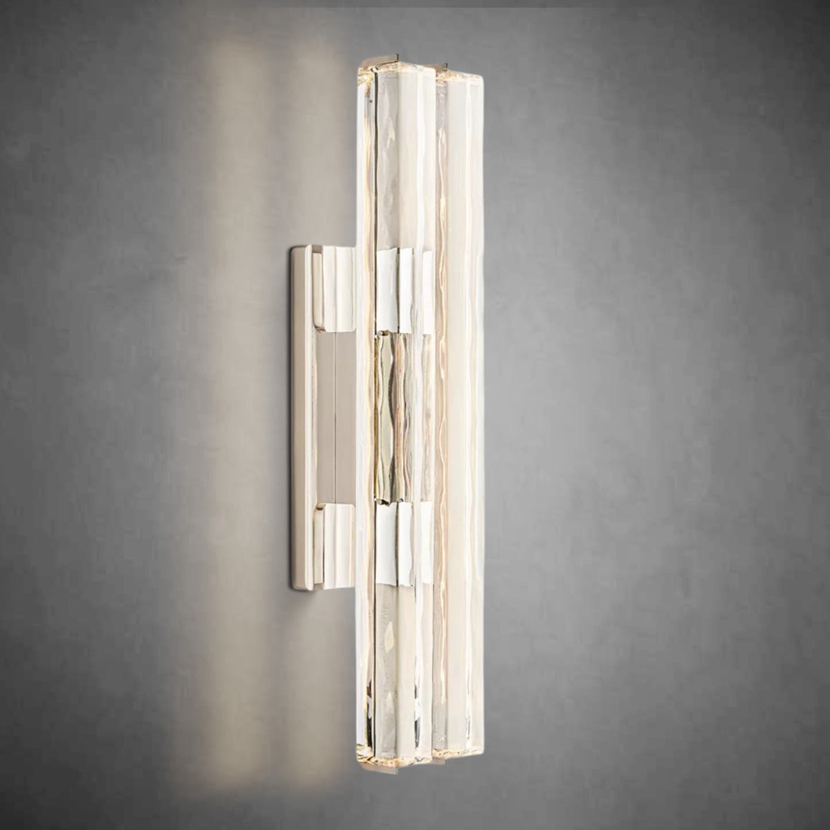 Aurivox Crystal Double Sconce