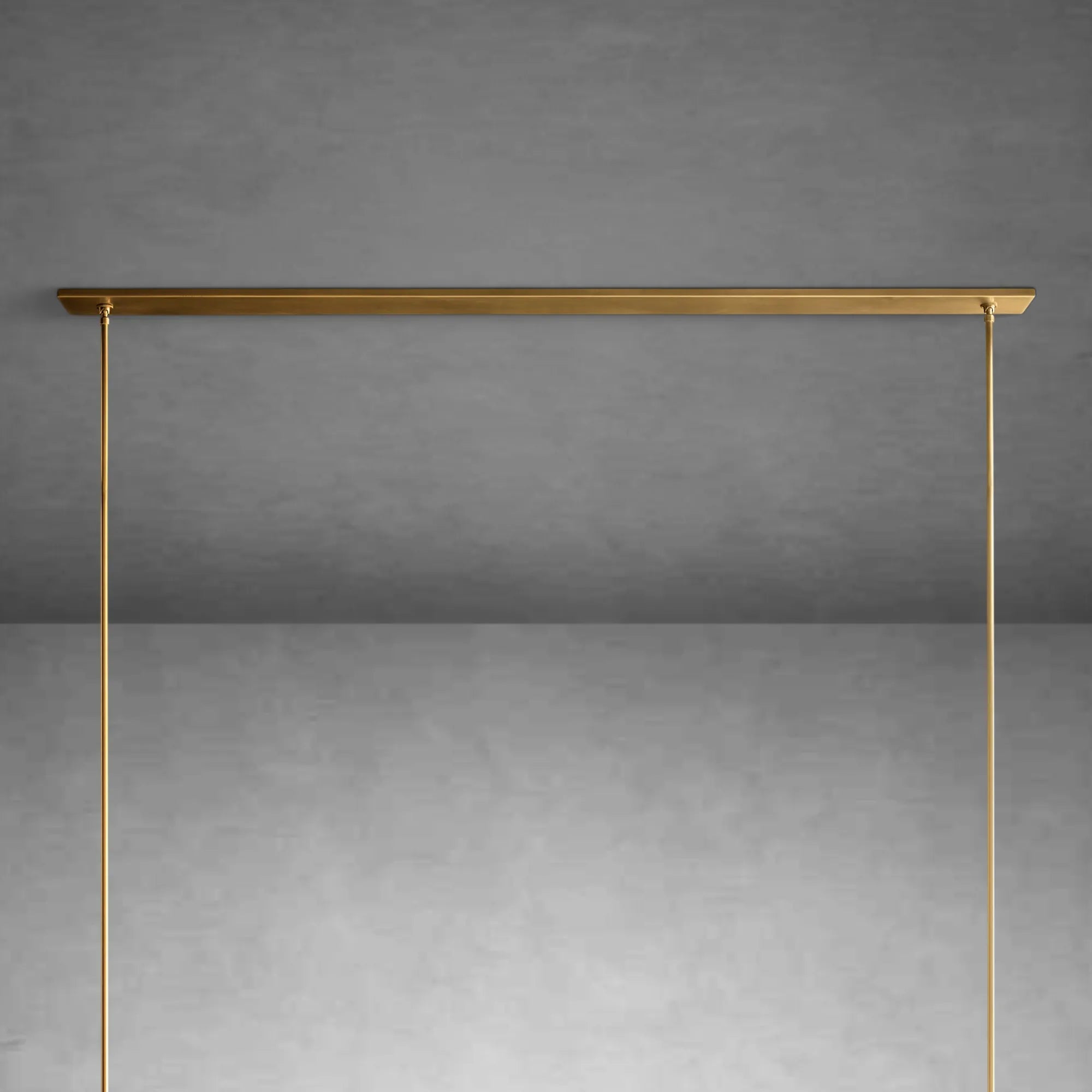 HA Rebecca Linear Milk Glass Chandelier