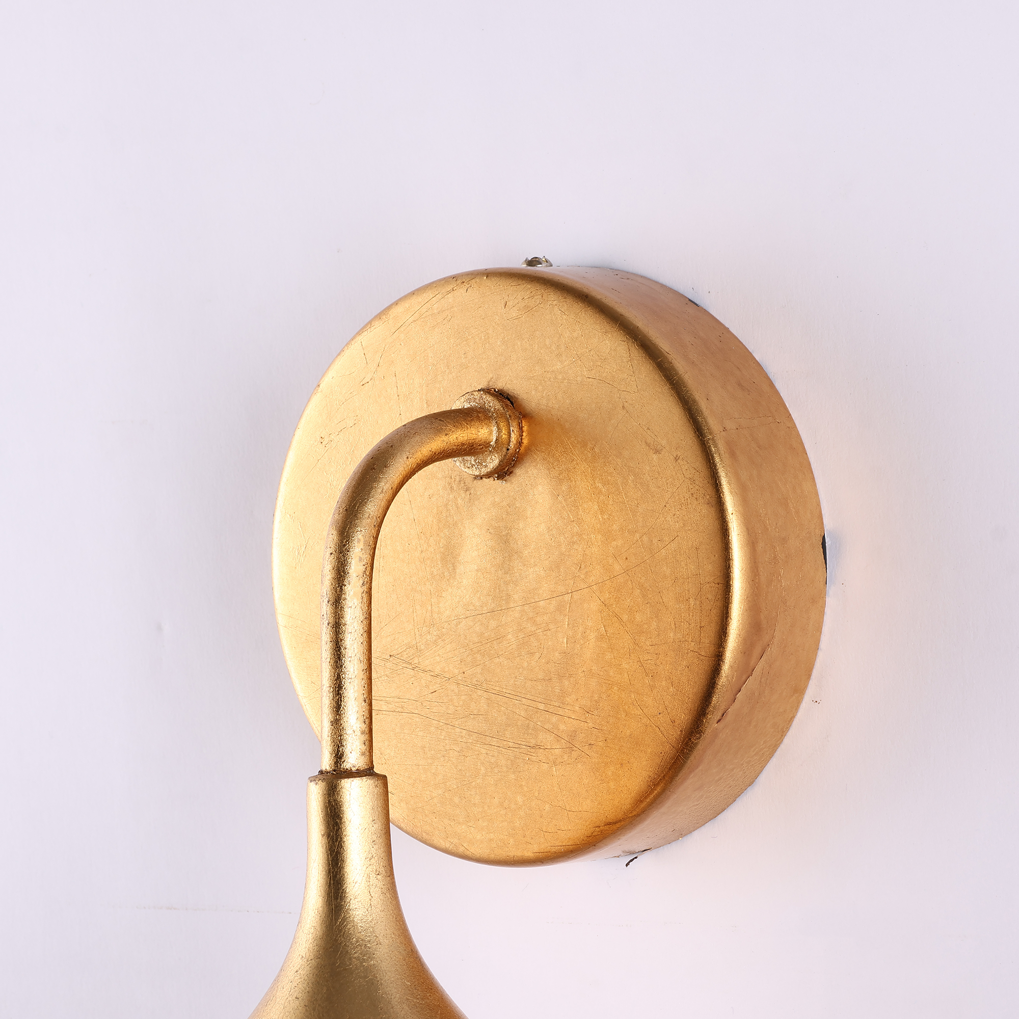 Olive Modern Brass Wall Sconce