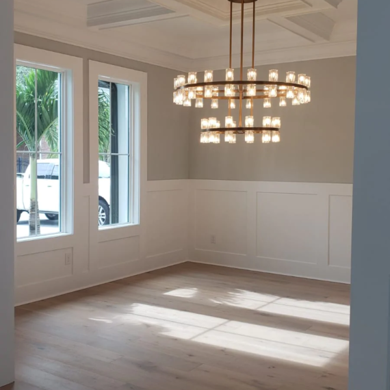 HA Harrison 2-Tier Round Chandelier customized 70''