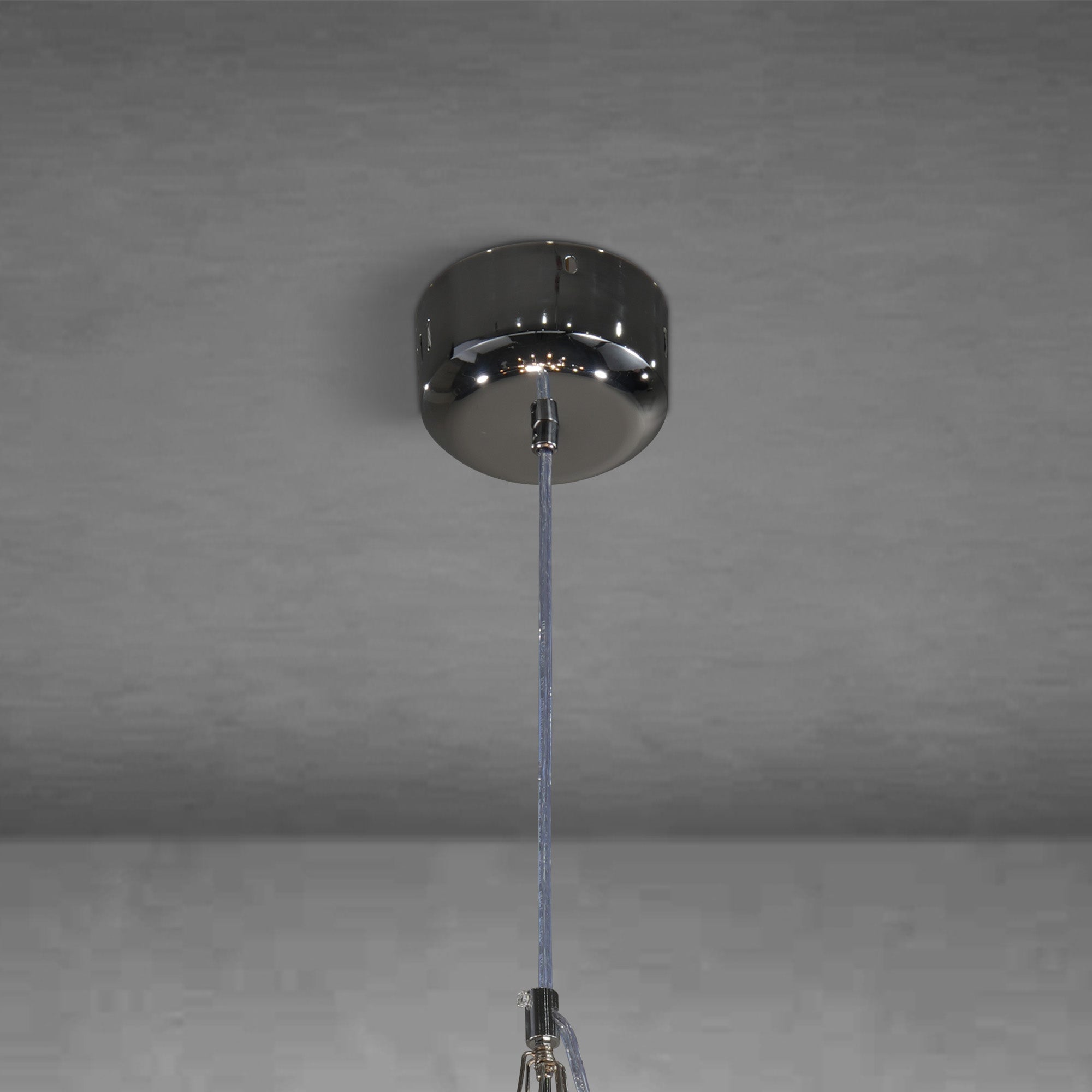 Crystal Chandelier Sliver Ceiling Light Fixture