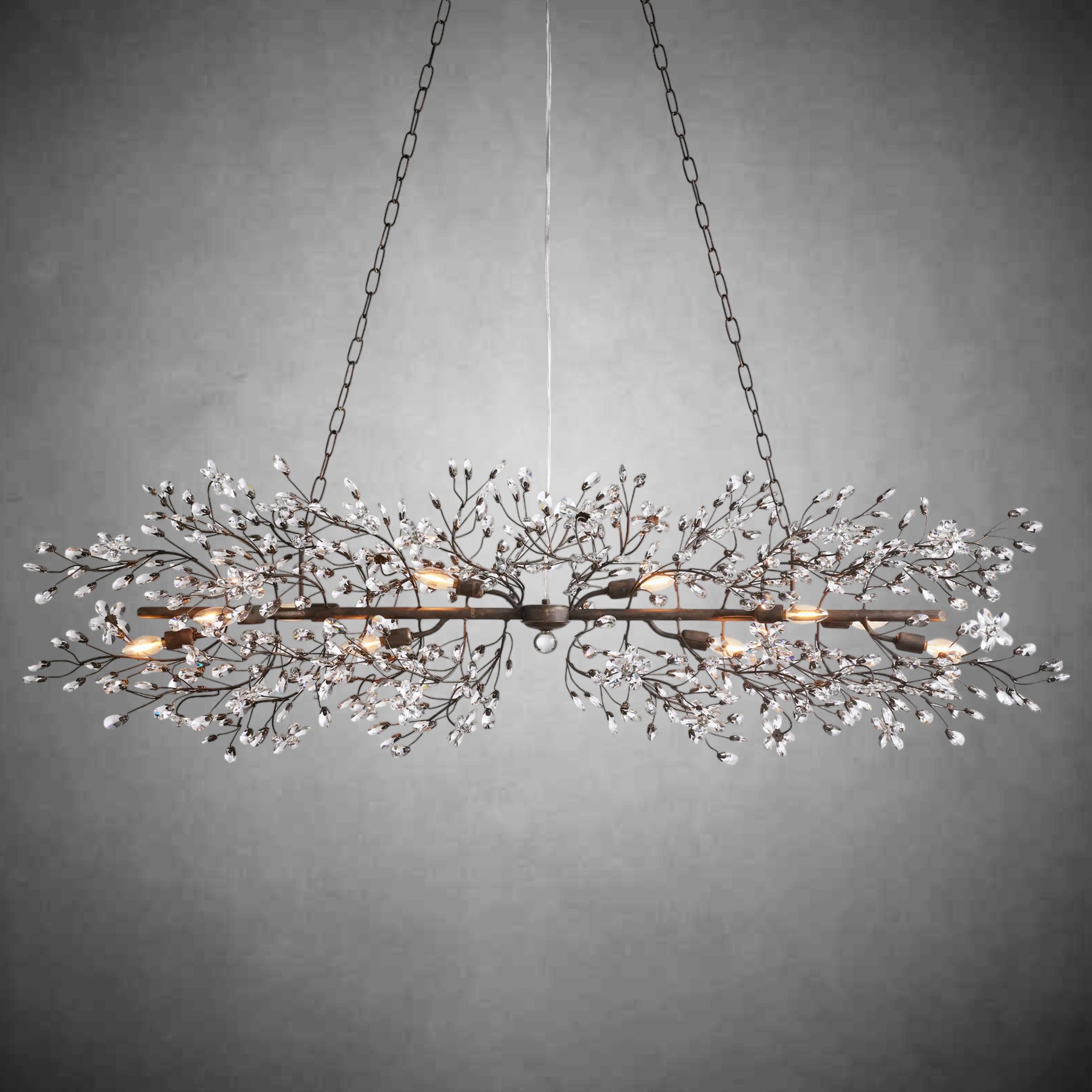 Fiore Colored Linear Chandelier