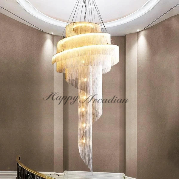 HA Alisa Multi-Layer Ring Chandelier
