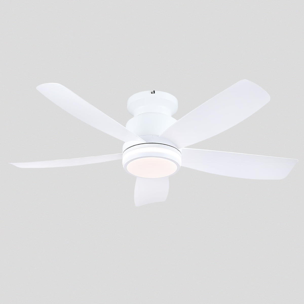 Recessed Remote Control Ceiling Fan Light 41"