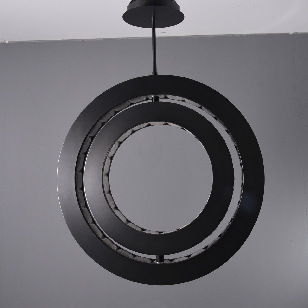 Rosario Bronze Luxury Rock Crystal Pendant Lighting