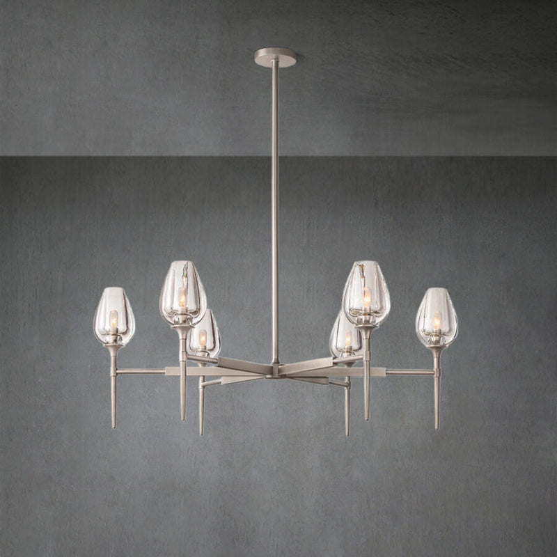 Harper Tulpe Series Round Chanelier Lighting