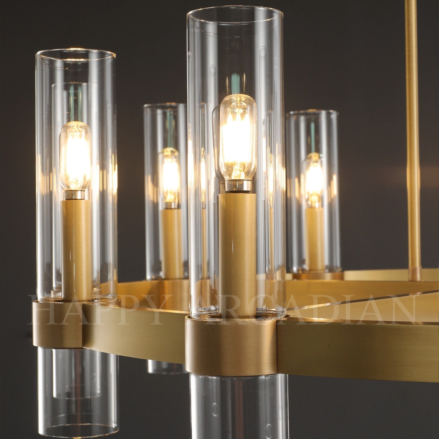 HA Rebecca Round Chandelier 36″, 12-Lights