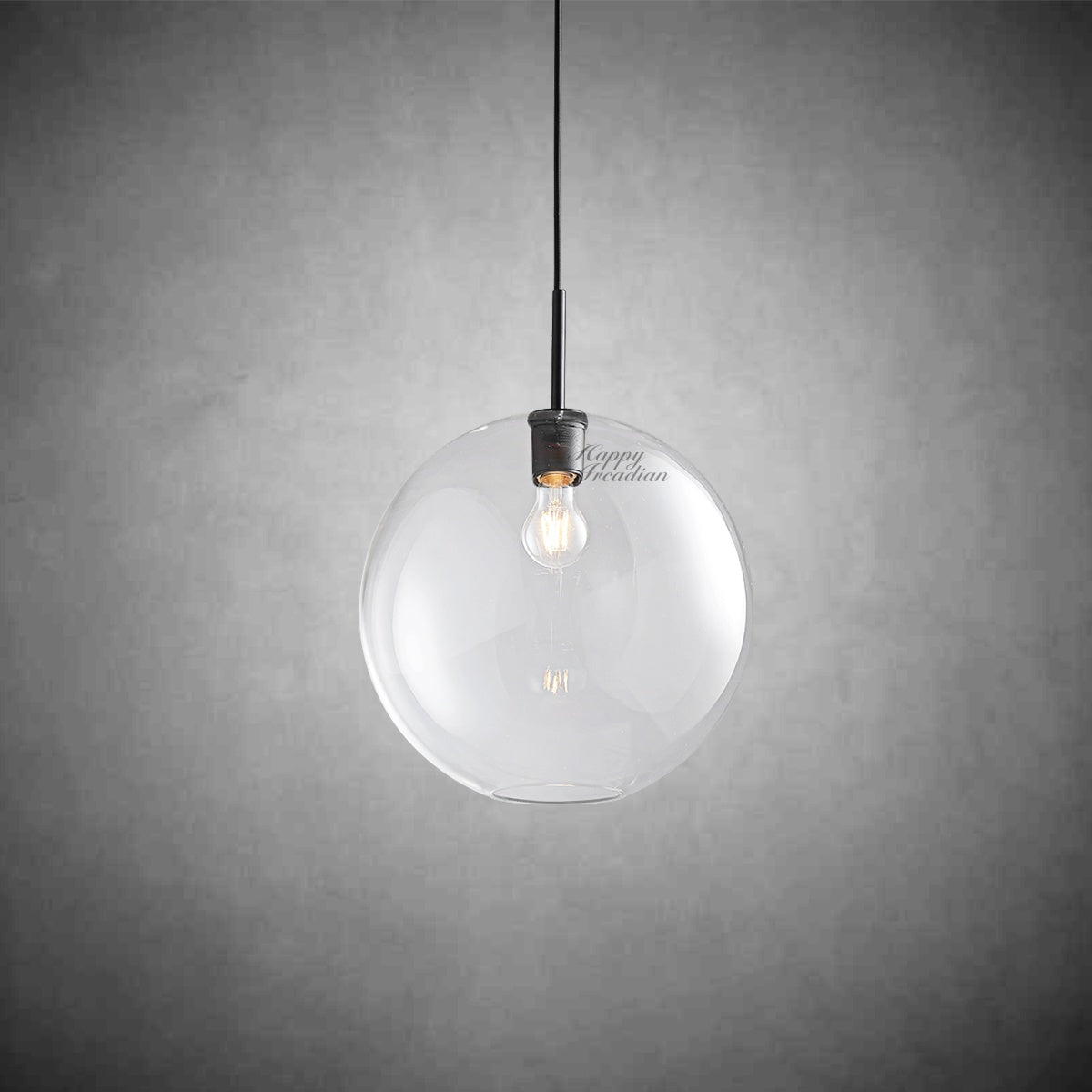 Botany Luxury Utilitaire Globe Shade Pendant 8" 11" 14"