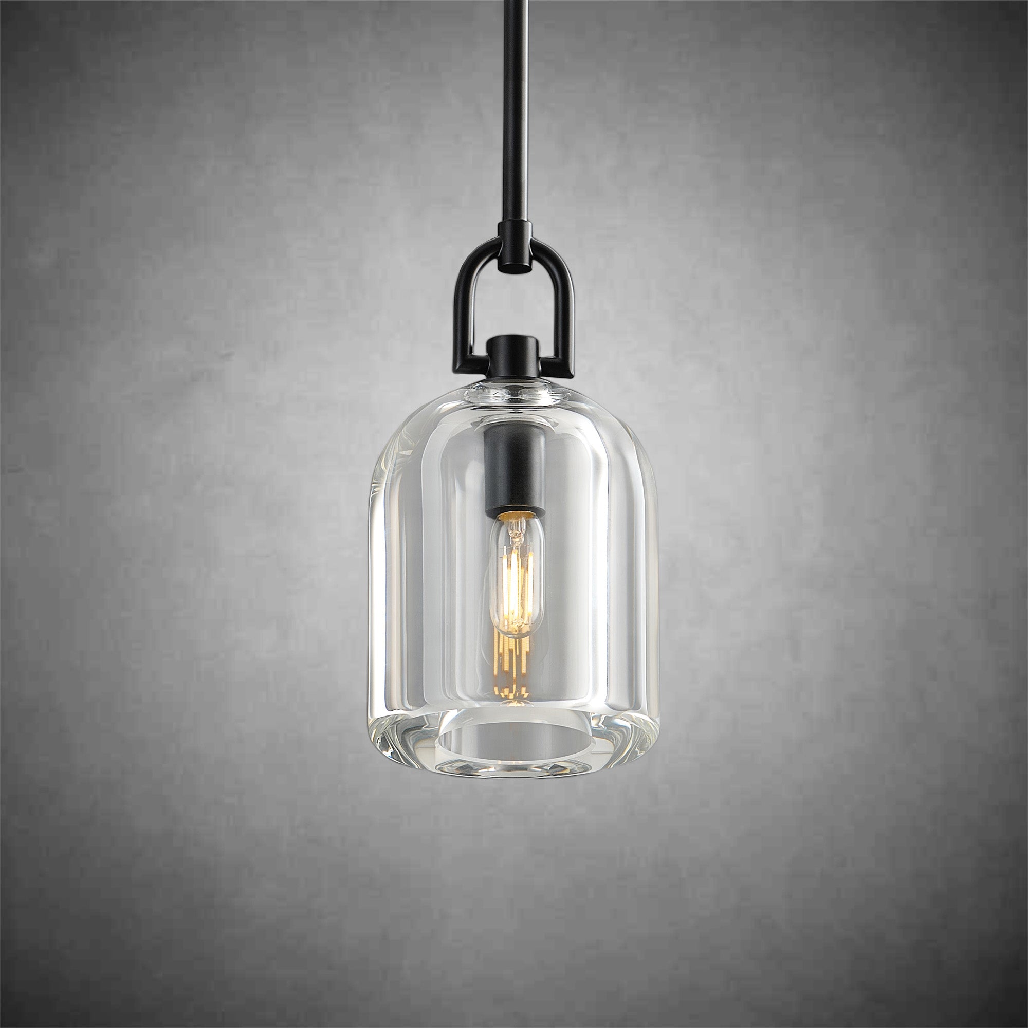 Botanist Cloche K9 Crystal Pendan Light