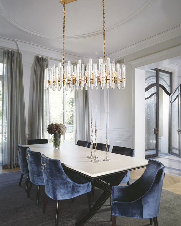Boniton Prism Linear Chandelier 54",24-Lights