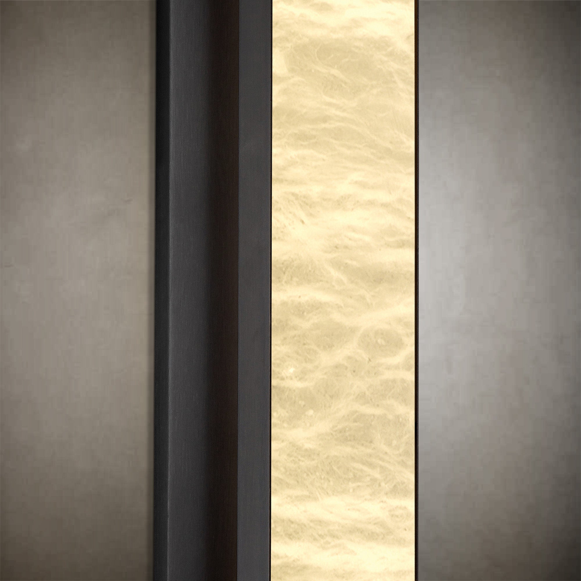 Alabaster Rectangular Bedside Lamp