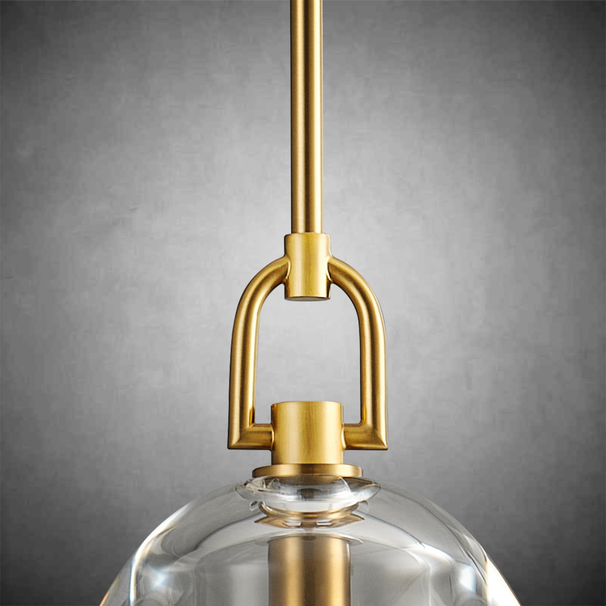 7" Glass Modern Pendant Light