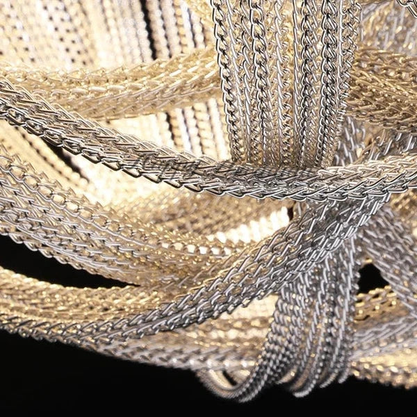 HA Alisa Plated Luxury Chandelier