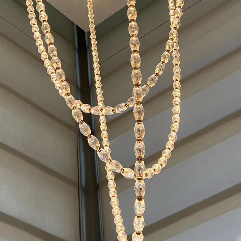 Collier Glass Pendant Lamp 51.6"H