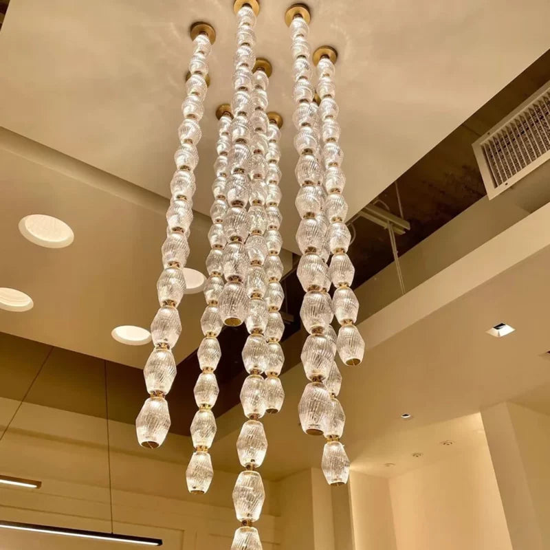 Collier Glass Pendant Lamp 51.6"H