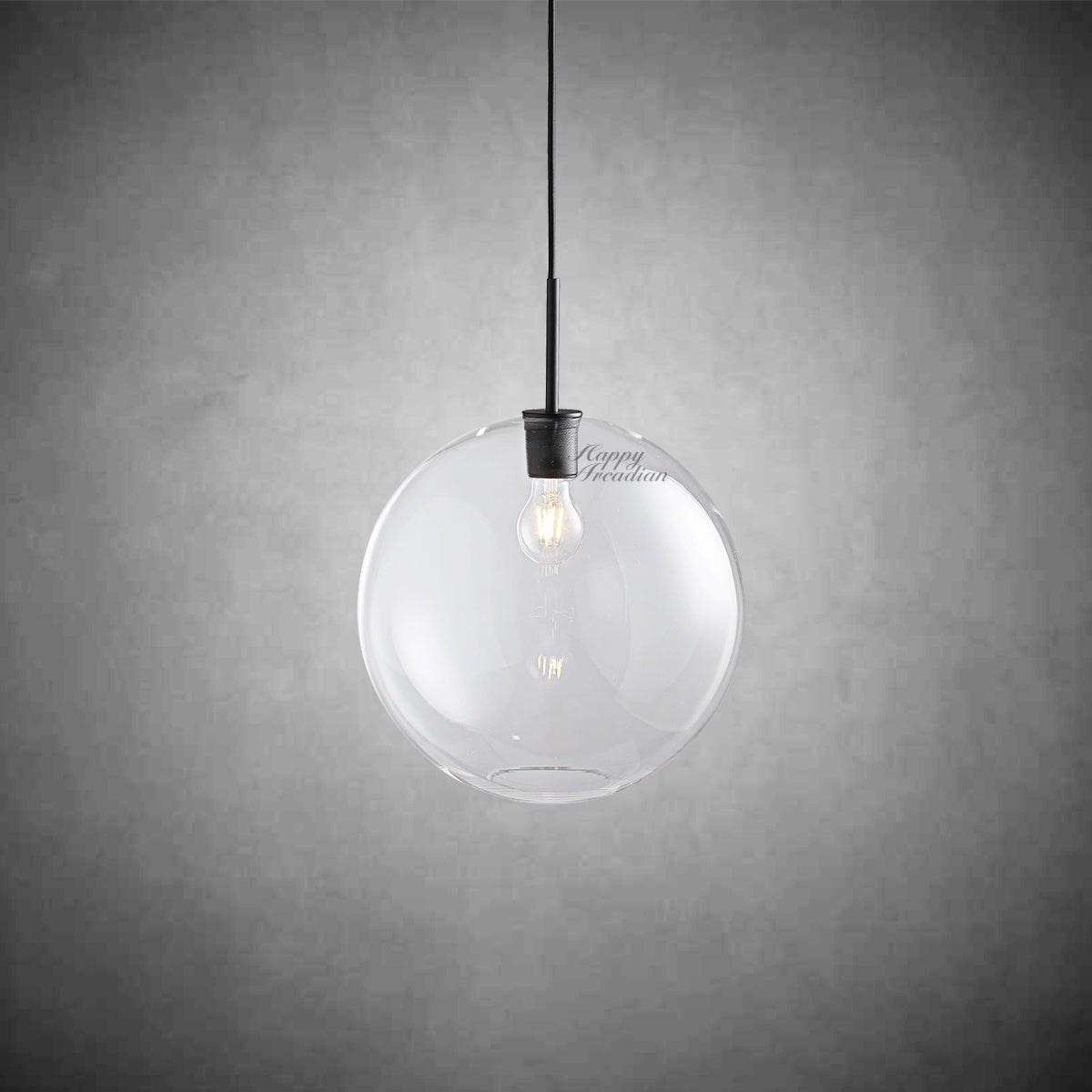 Botany Luxury Utilitaire Globe Shade Pendant 8" 11" 14"