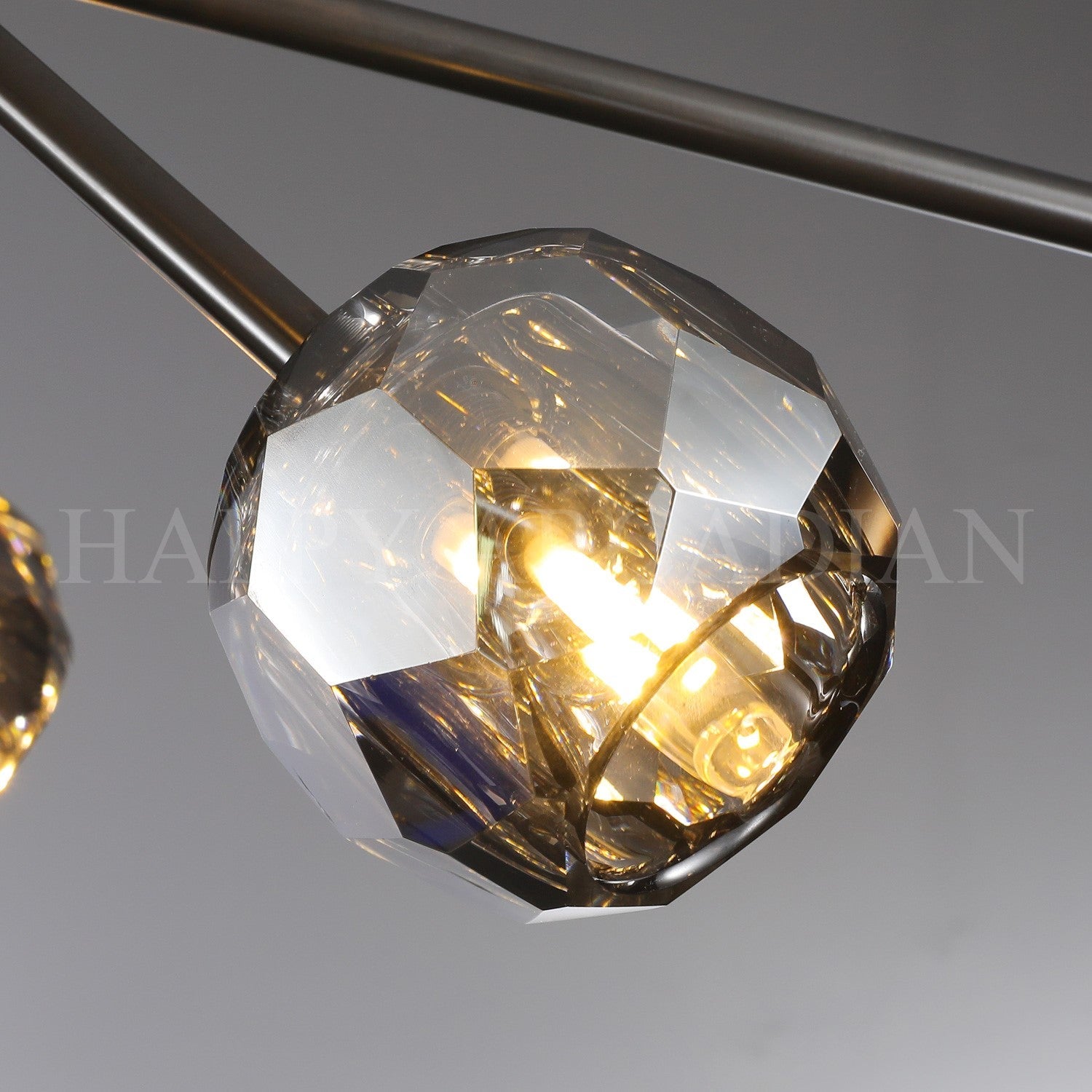 HA Bola De Crystal Round Chandelier 24"