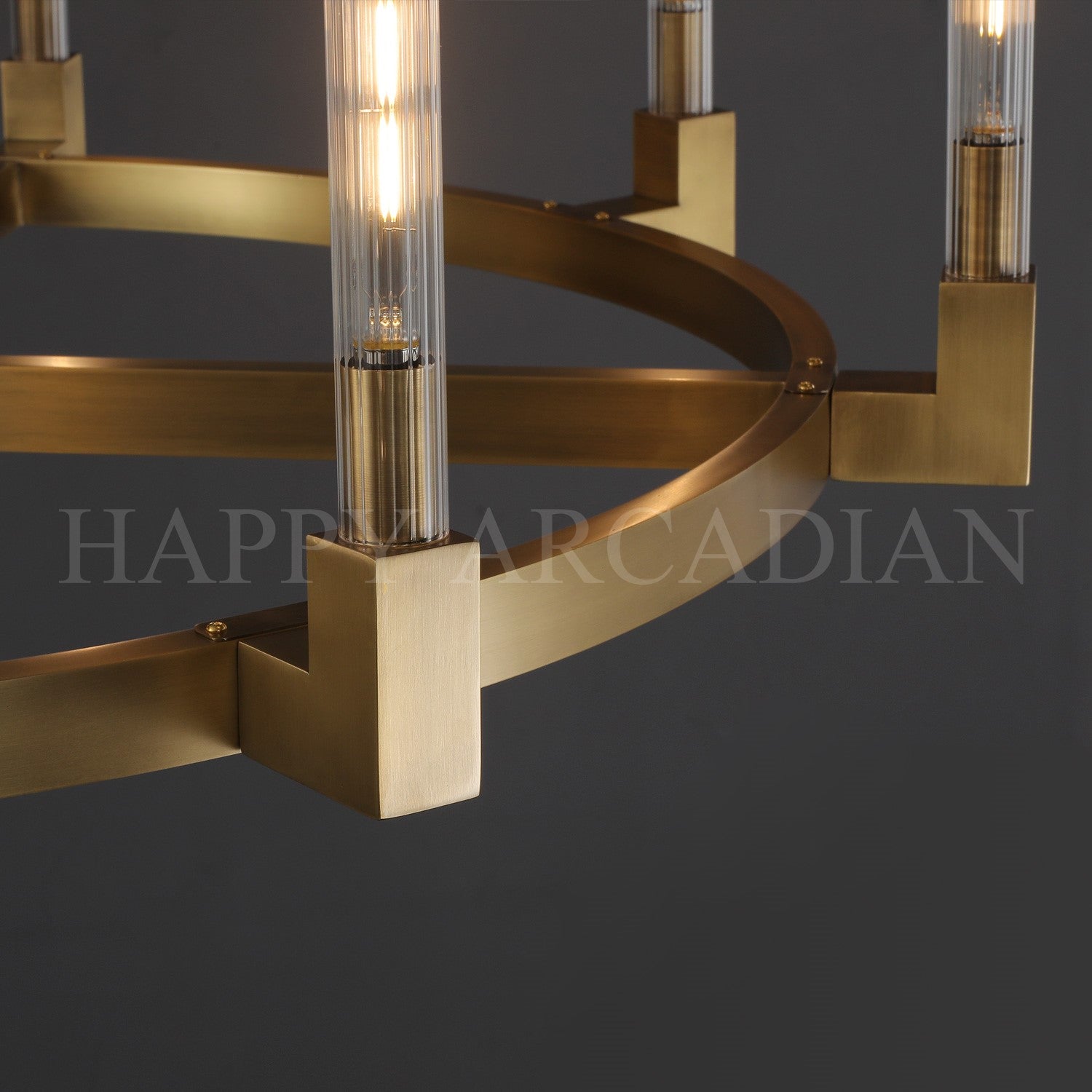 HA Candlestick Round Chandelier 36" 48''60'' 72"