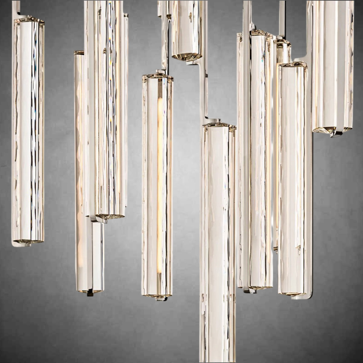 Aurivox Crystal Round Chandelier