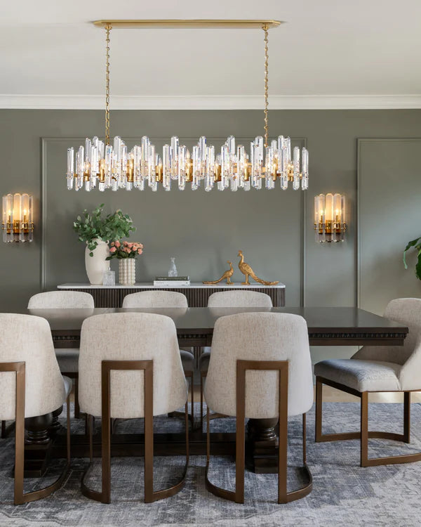 Boniton Prism Linear Chandelier 54",24-Lights