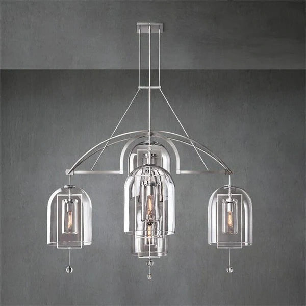 HA Fulcrum Round Chandelier 61" 5-Lights