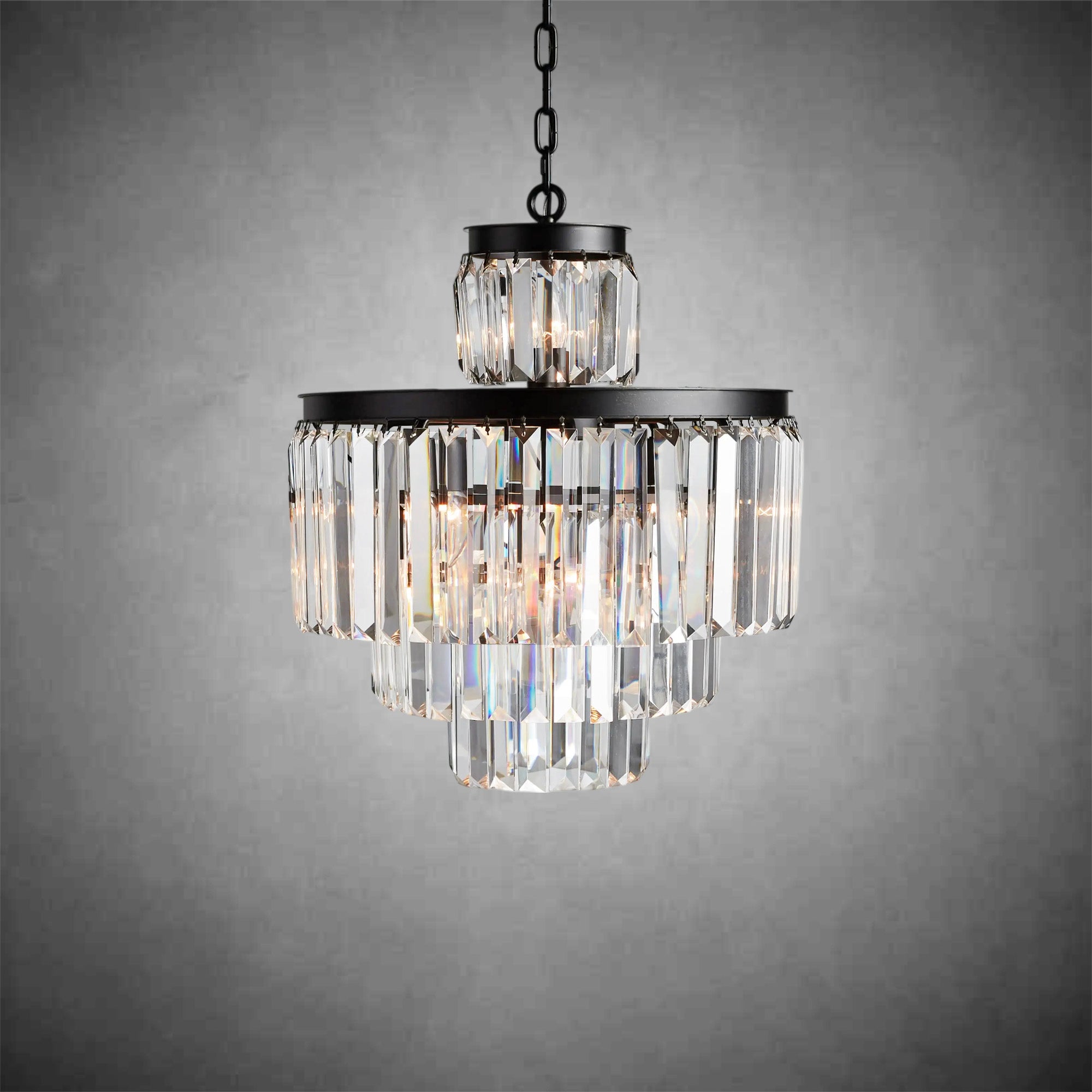 Leyland Tiered Round Chandelier Lighting