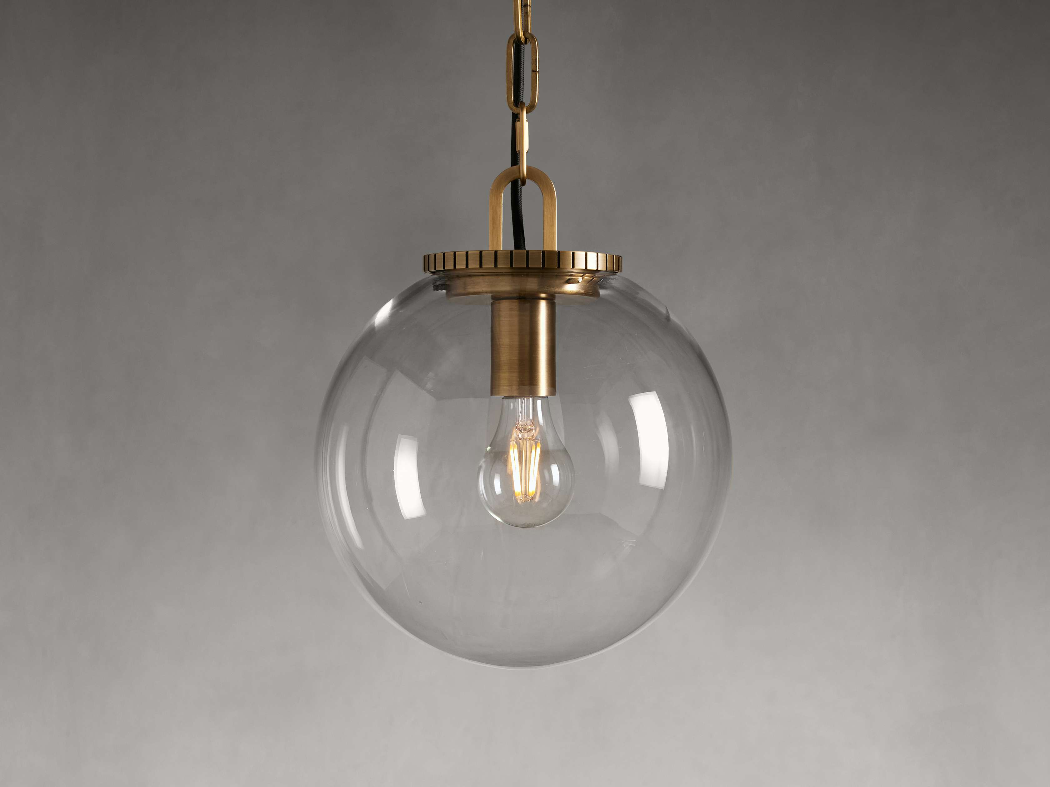 Wescotte Globe Pendant with Chain