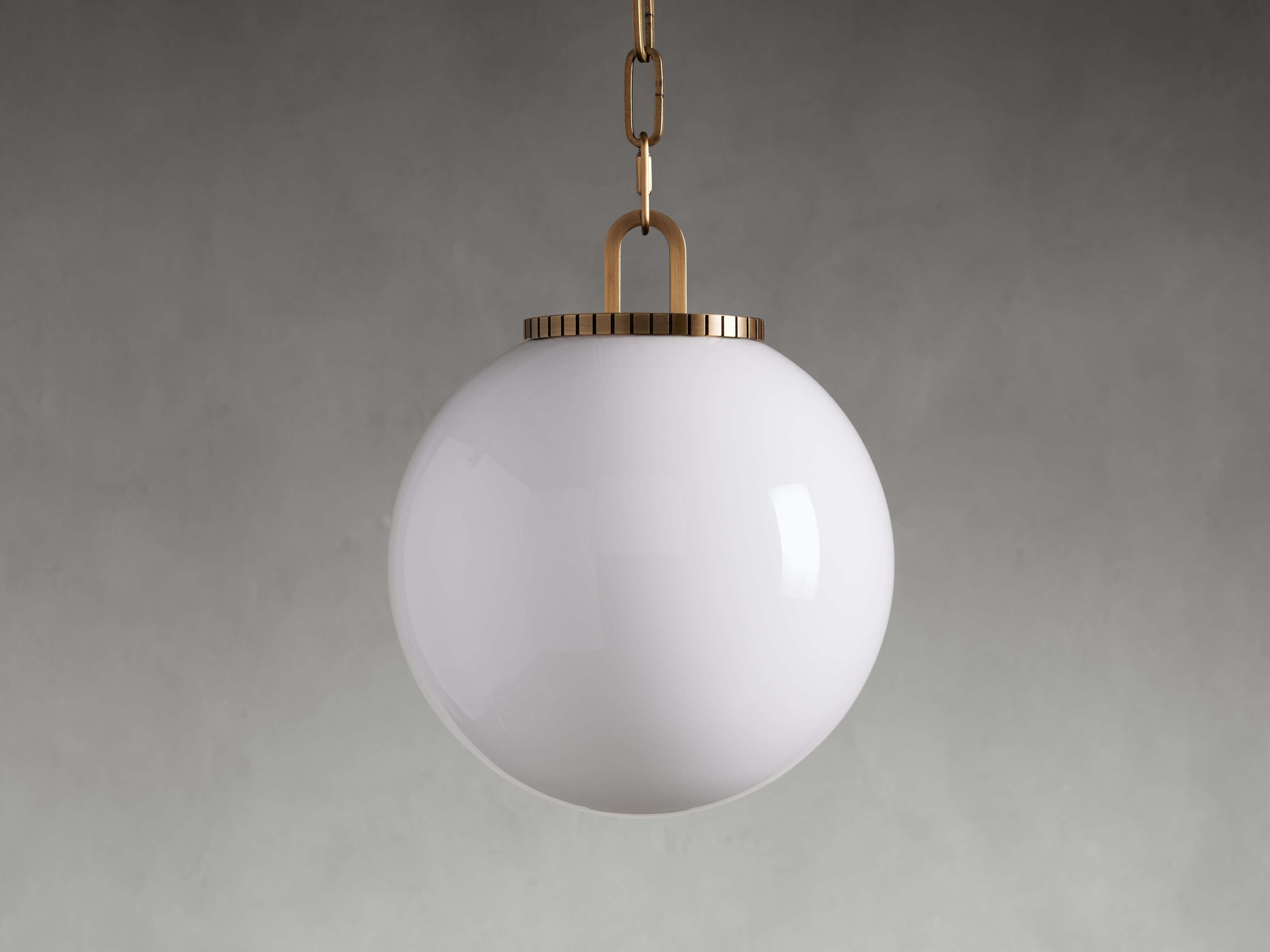 Wescotte Globe Pendant with Chain