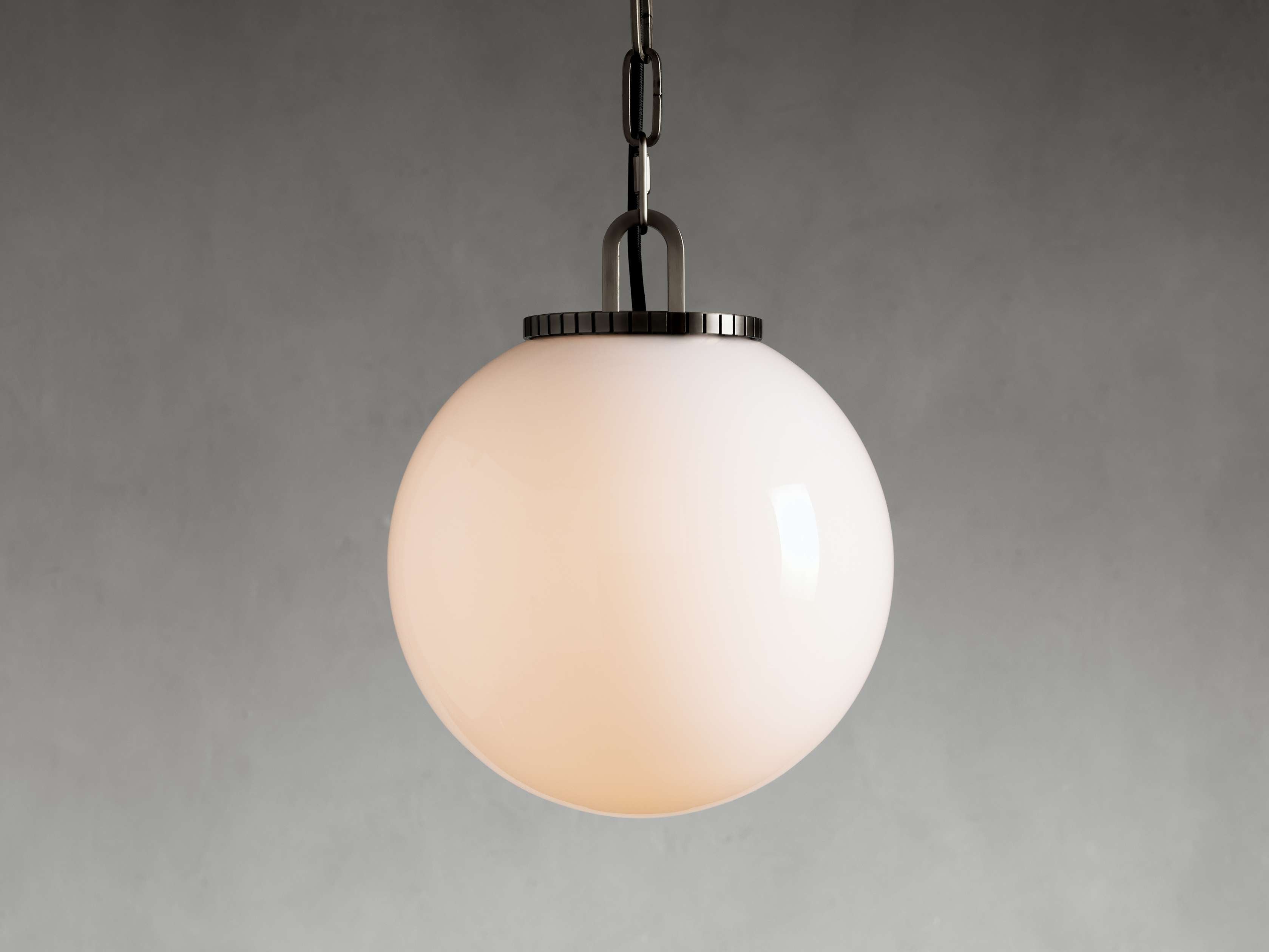 Wescotte Globe Pendant with Chain