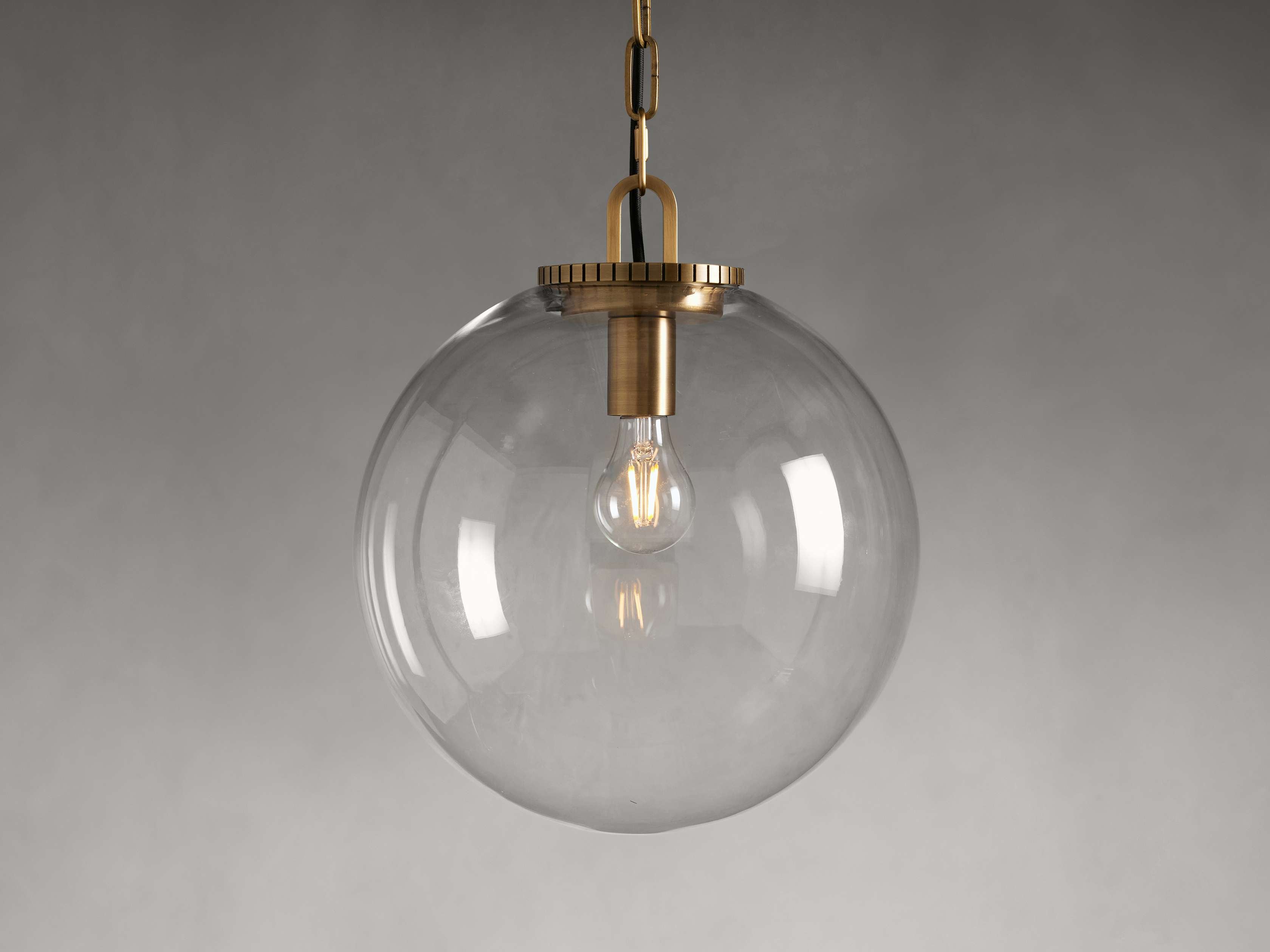 Wescotte Globe Pendant with Chain