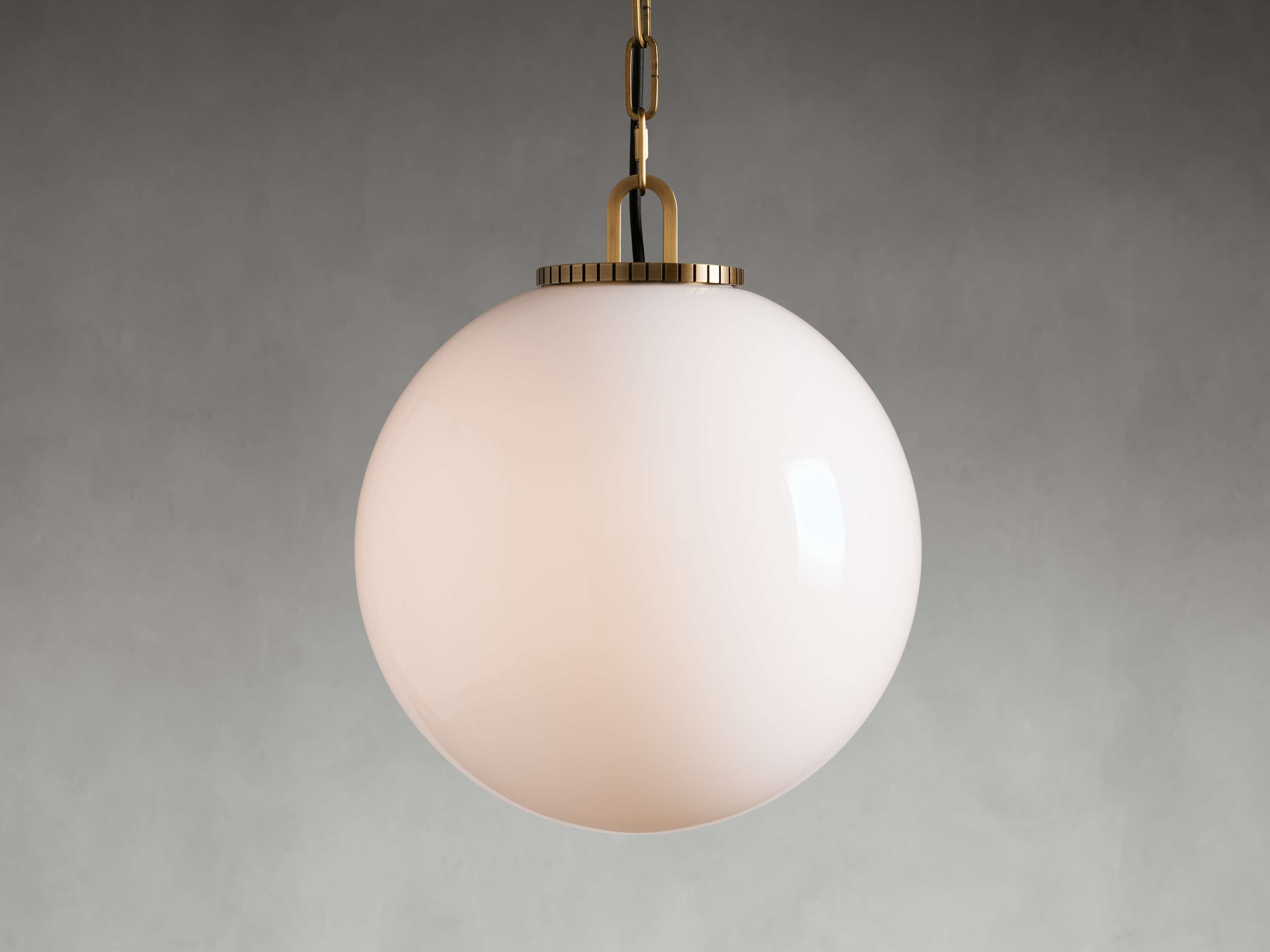 Wescotte Globe Pendant with Chain