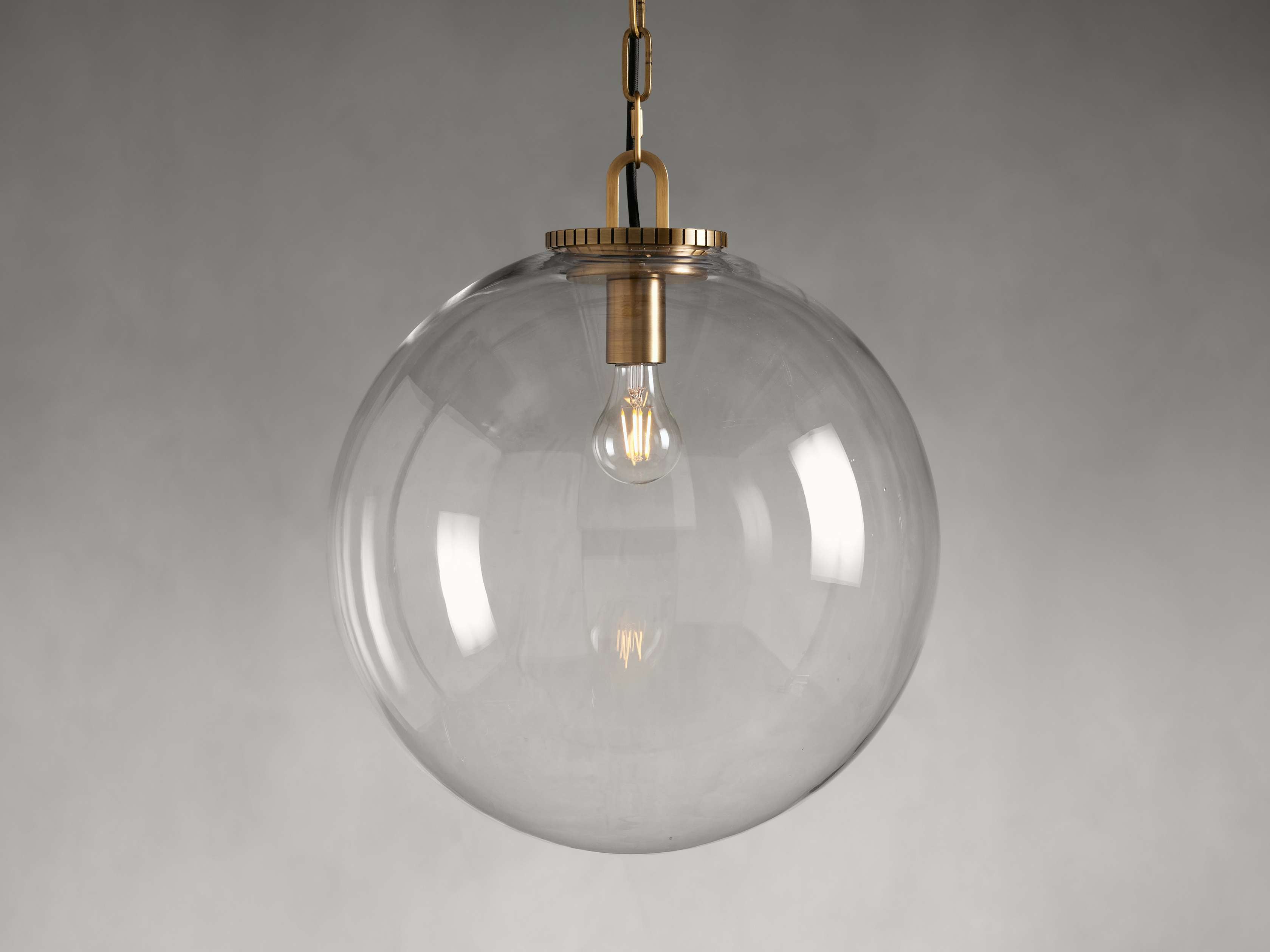 Wescotte Globe Pendant with Chain
