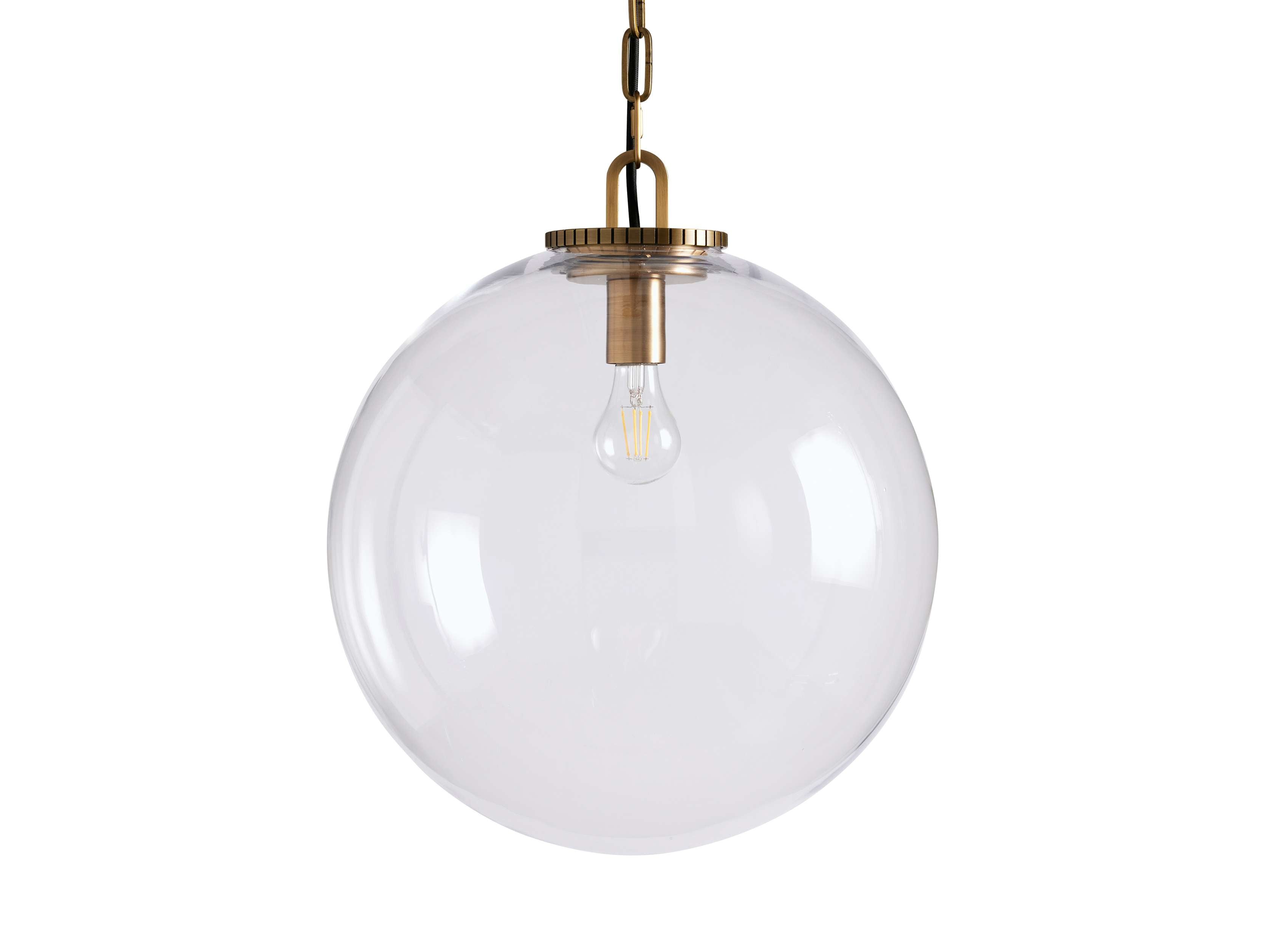 Wescotte Globe Pendant with Chain