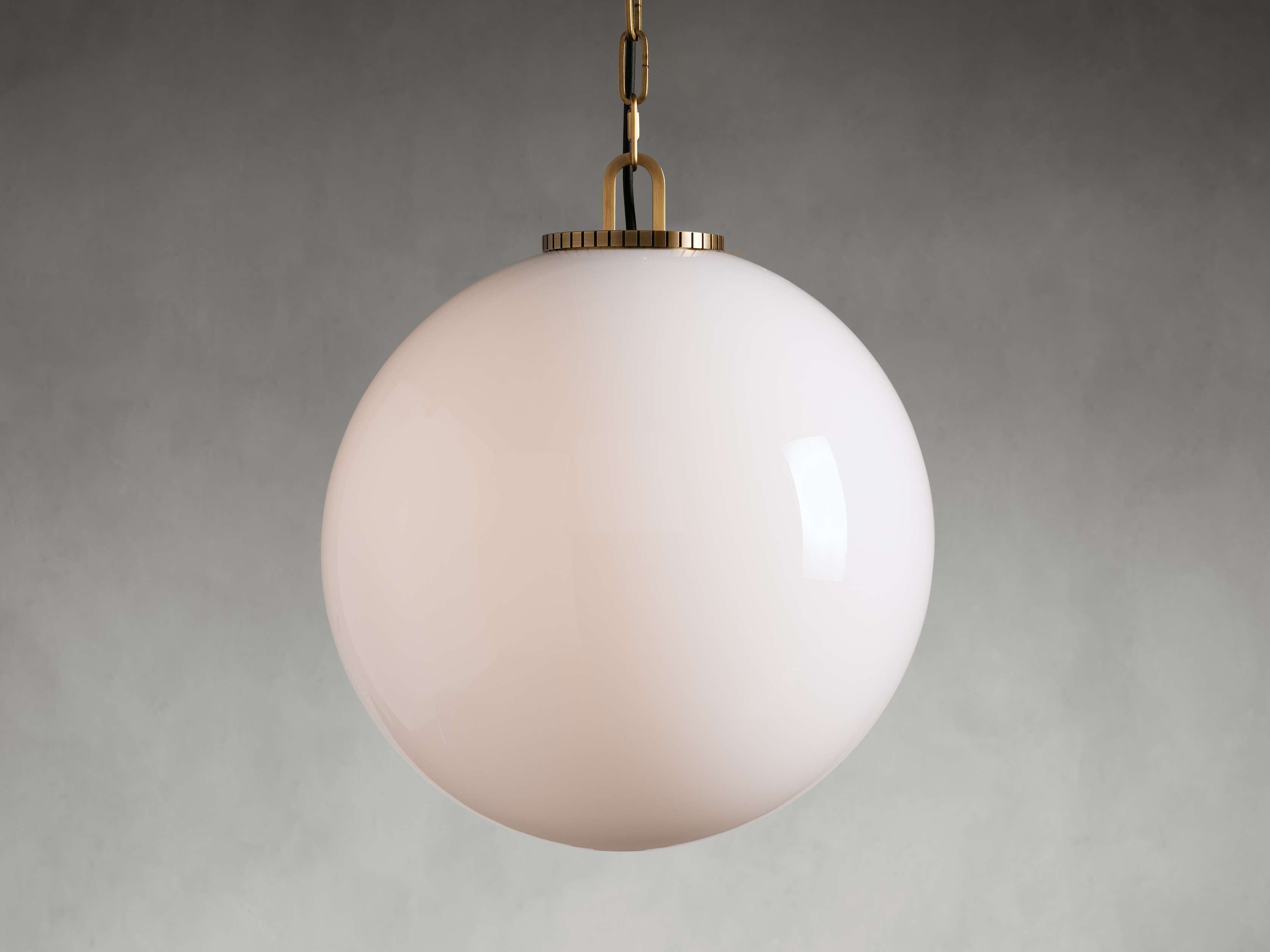 Wescotte Globe Pendant with Chain