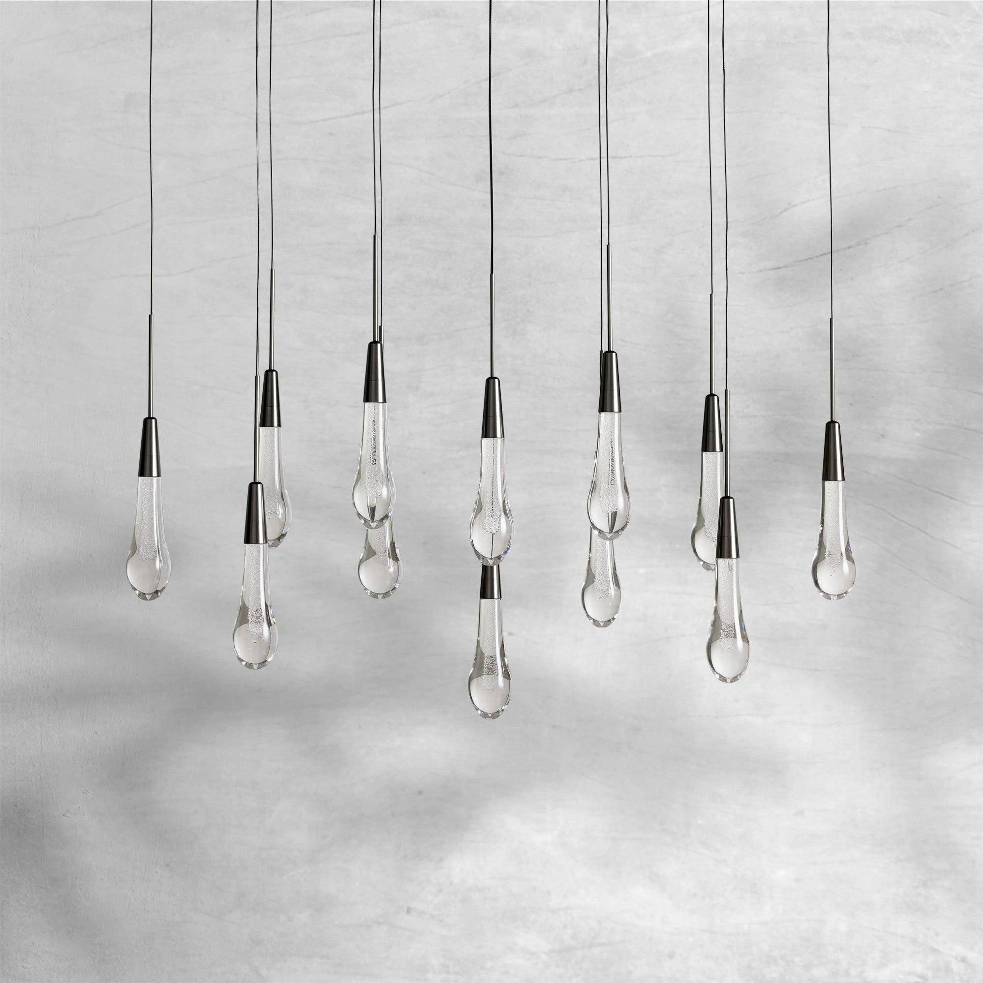 Soltaire Linear Chandelier 37"50"70"87"120"