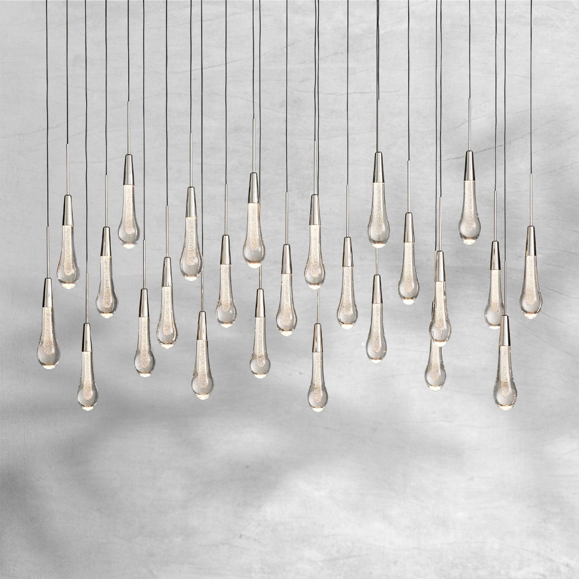 Soltaire Linear Chandelier 37"50"70"87"120"