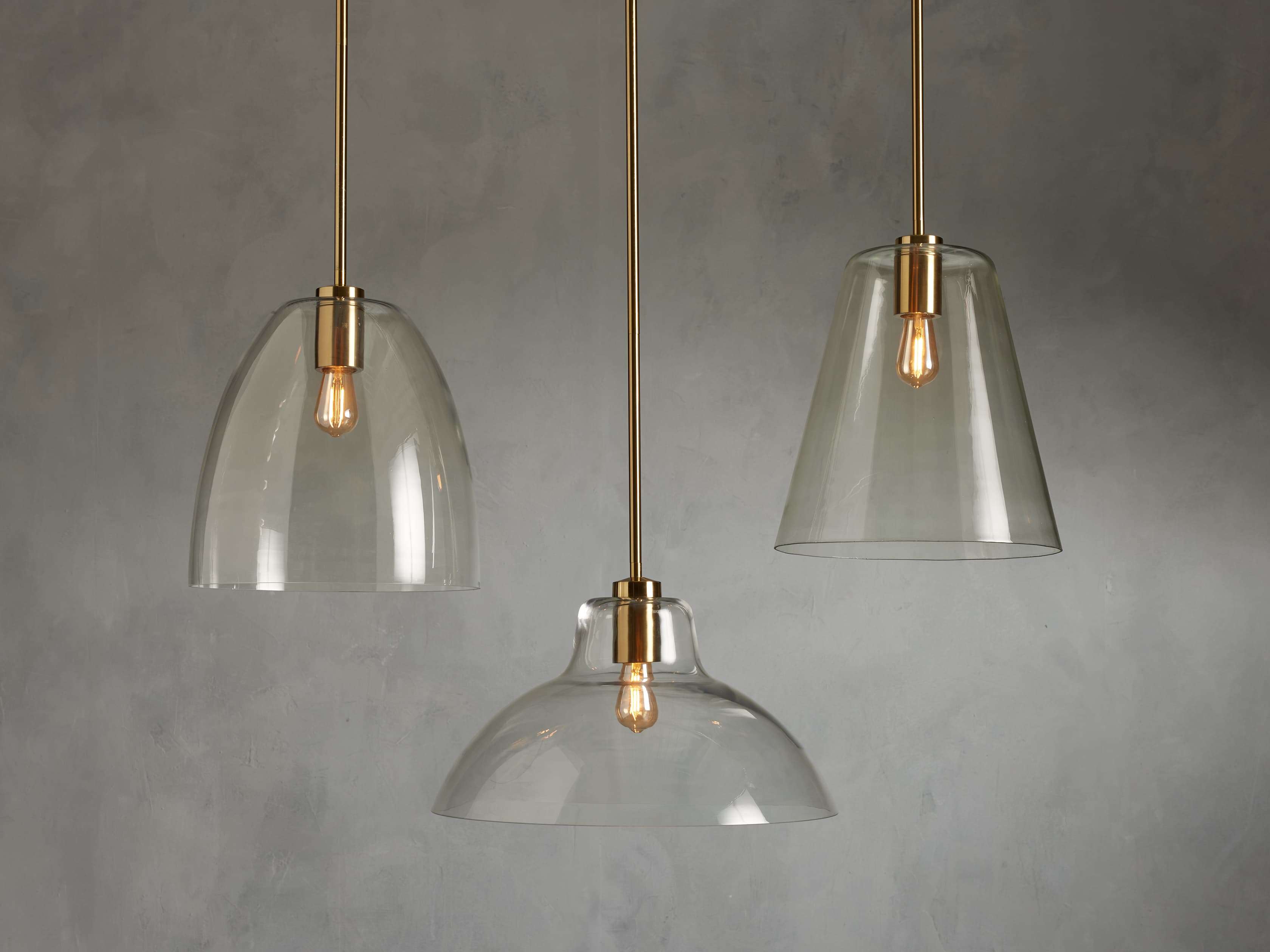 Yauer Cloche Pendant with Bulb