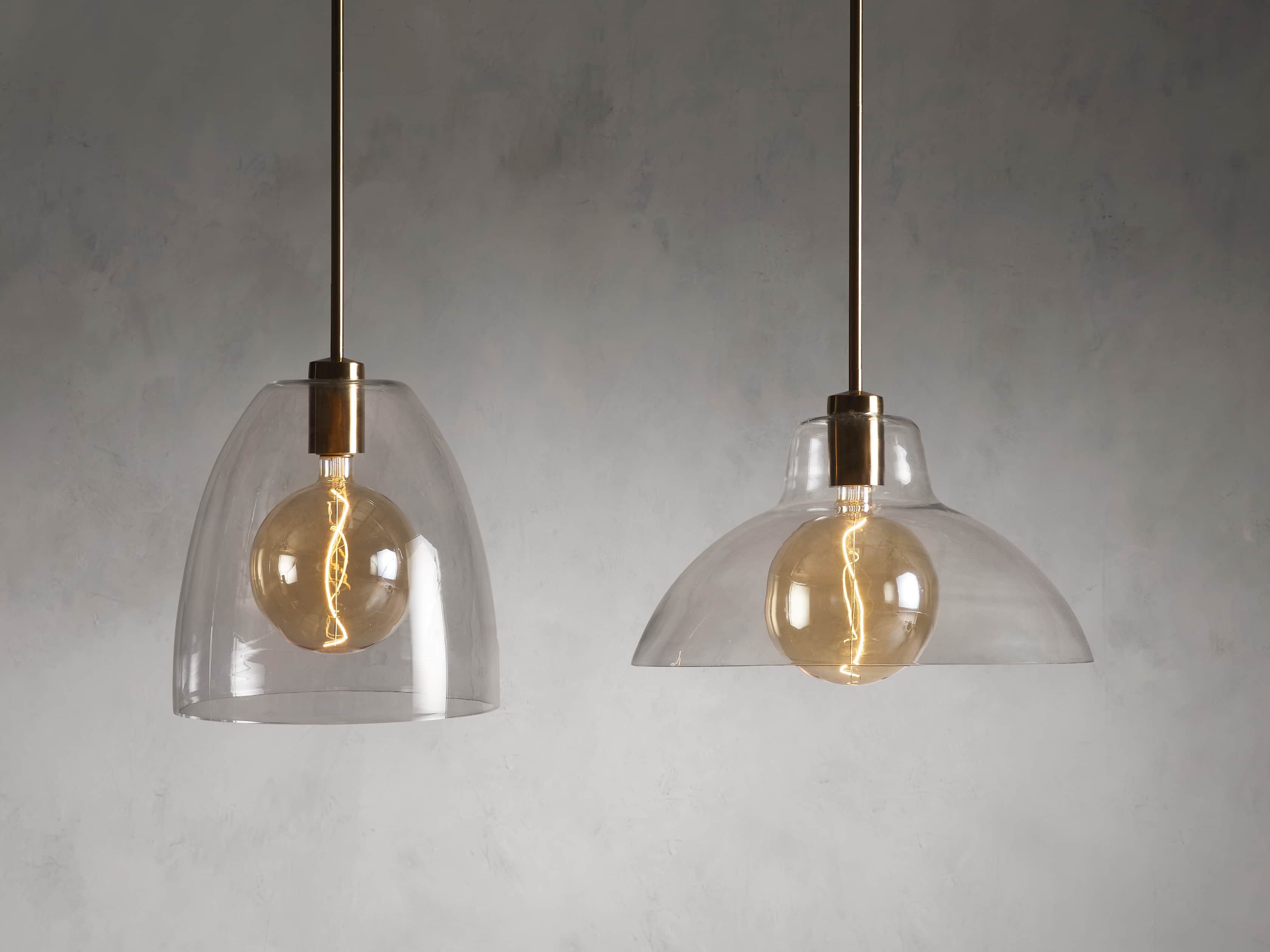 Yauer Cloche Pendant with Bulb