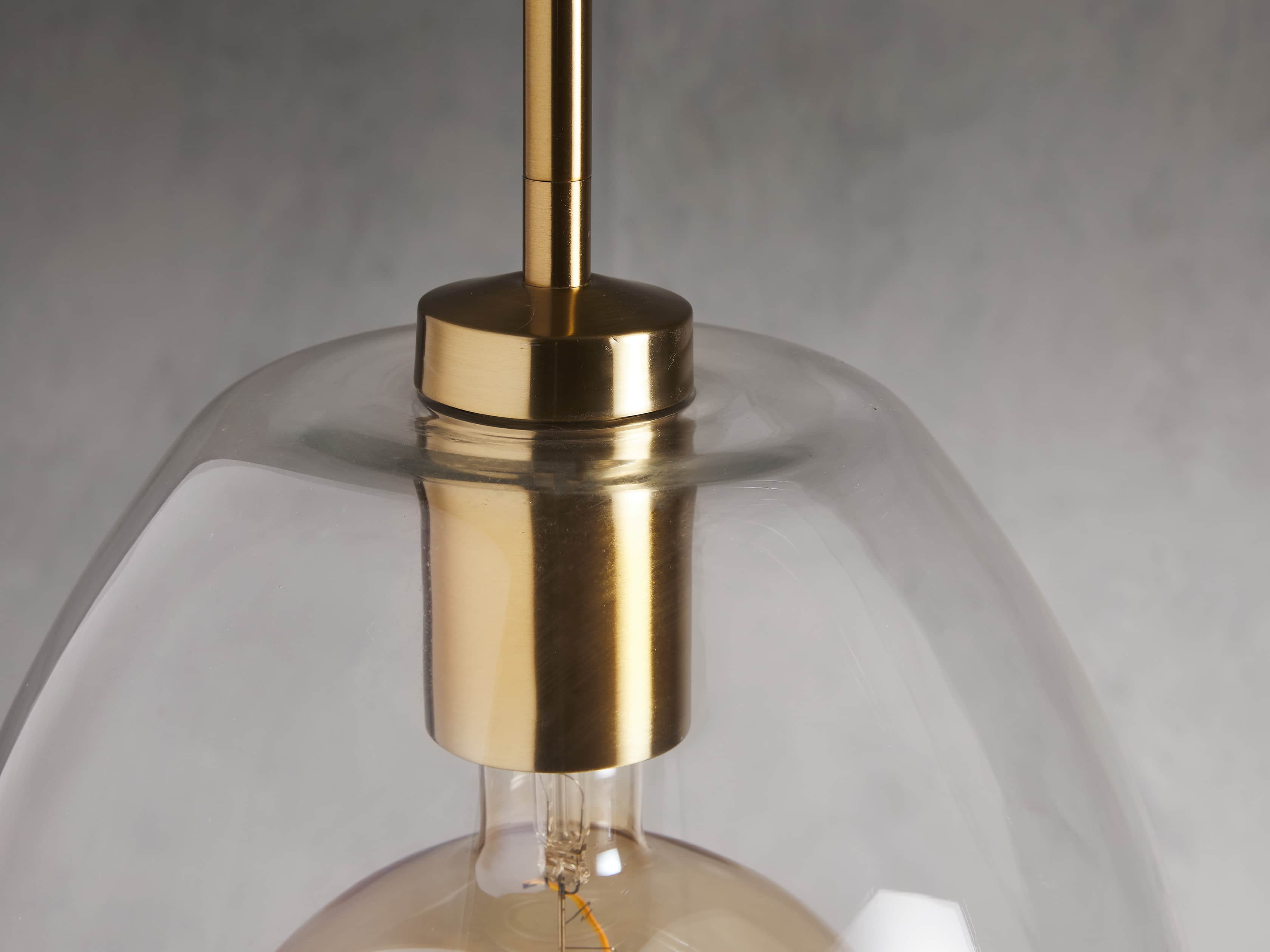 Yauer Cloche Pendant with Bulb