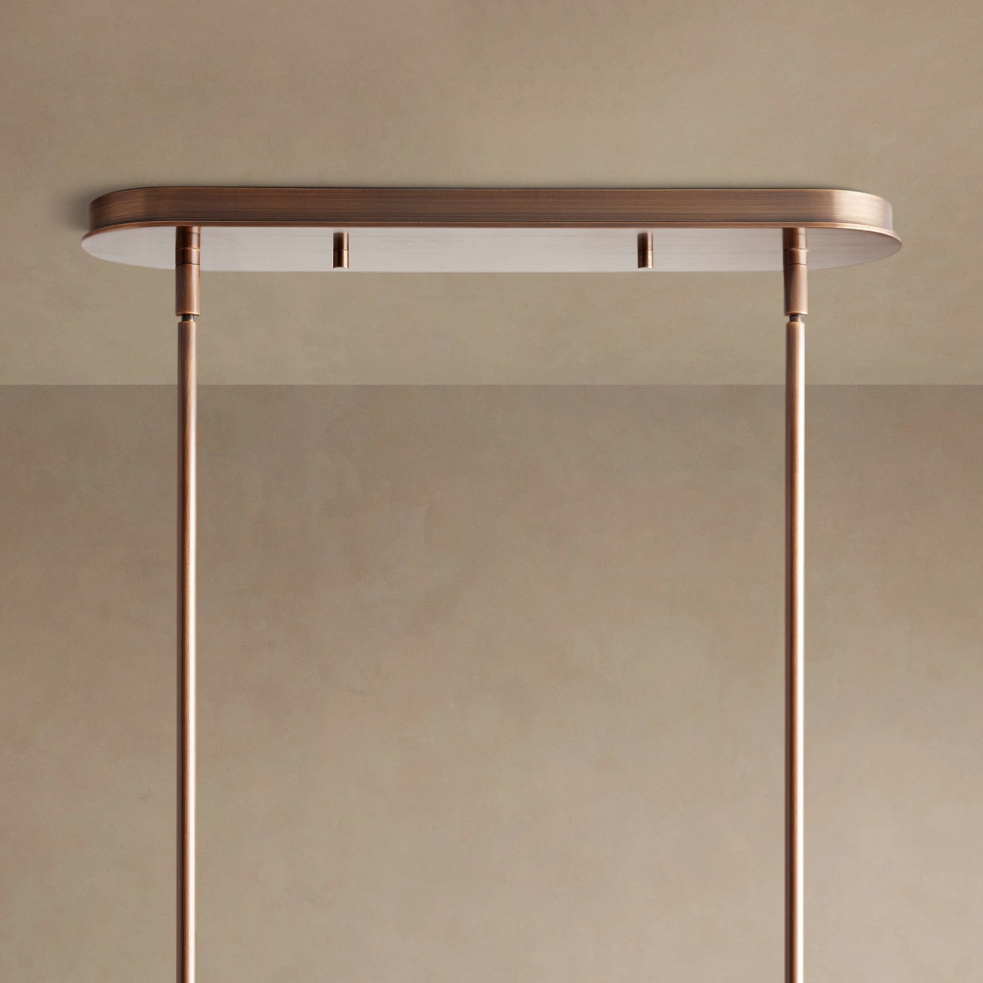 Daphne Fabric Linear Chandelier 62''72''