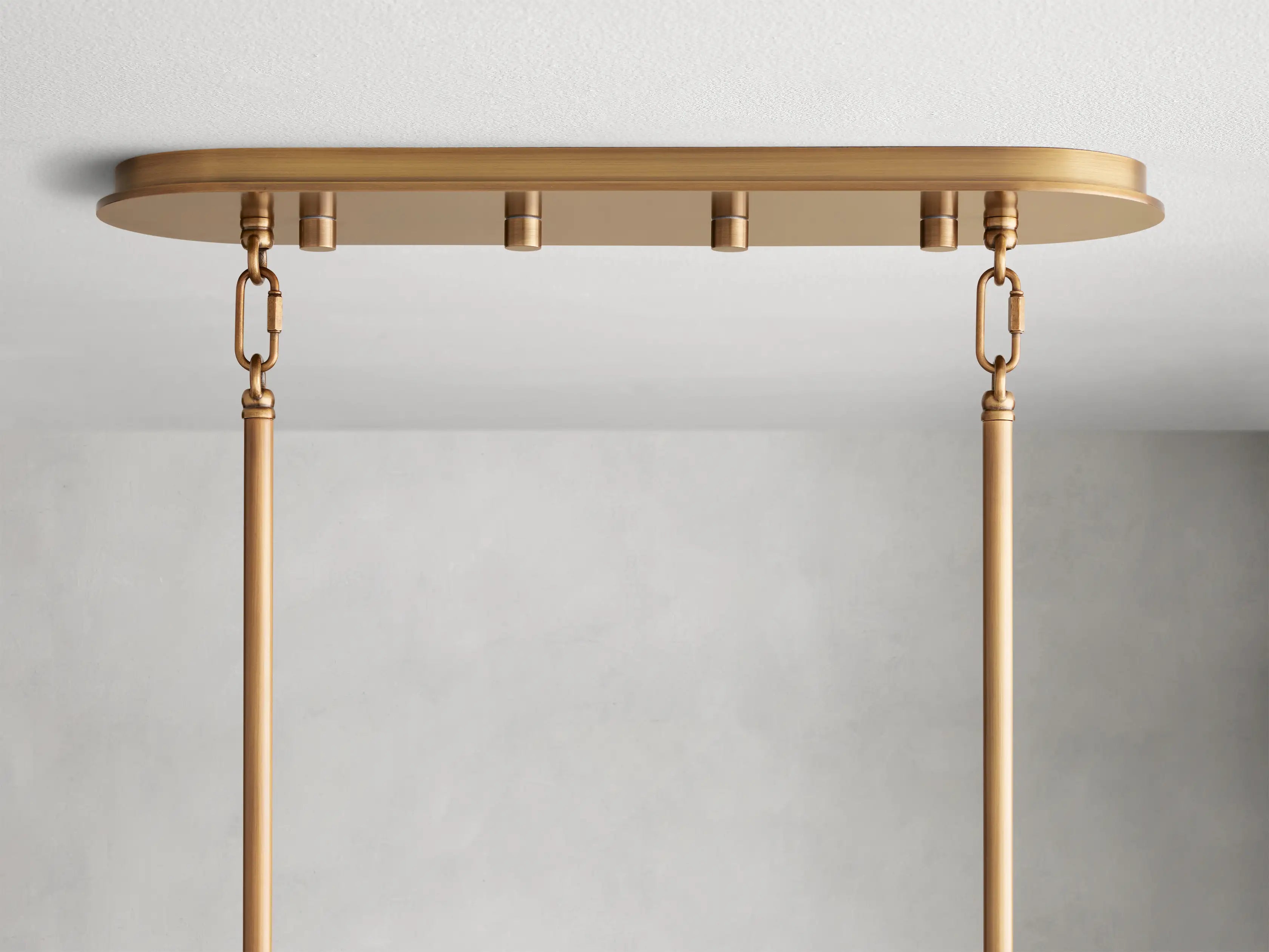 Delsie Oval 51" 63'' 72'' Chandelier