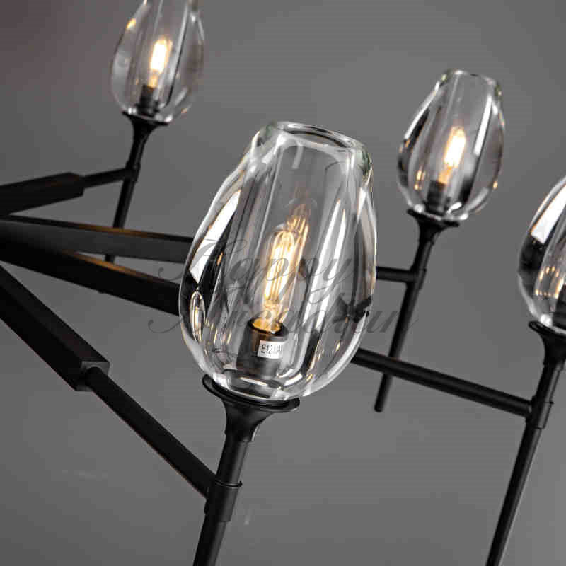 Harper Tulpe Series Round Chanelier Lighting