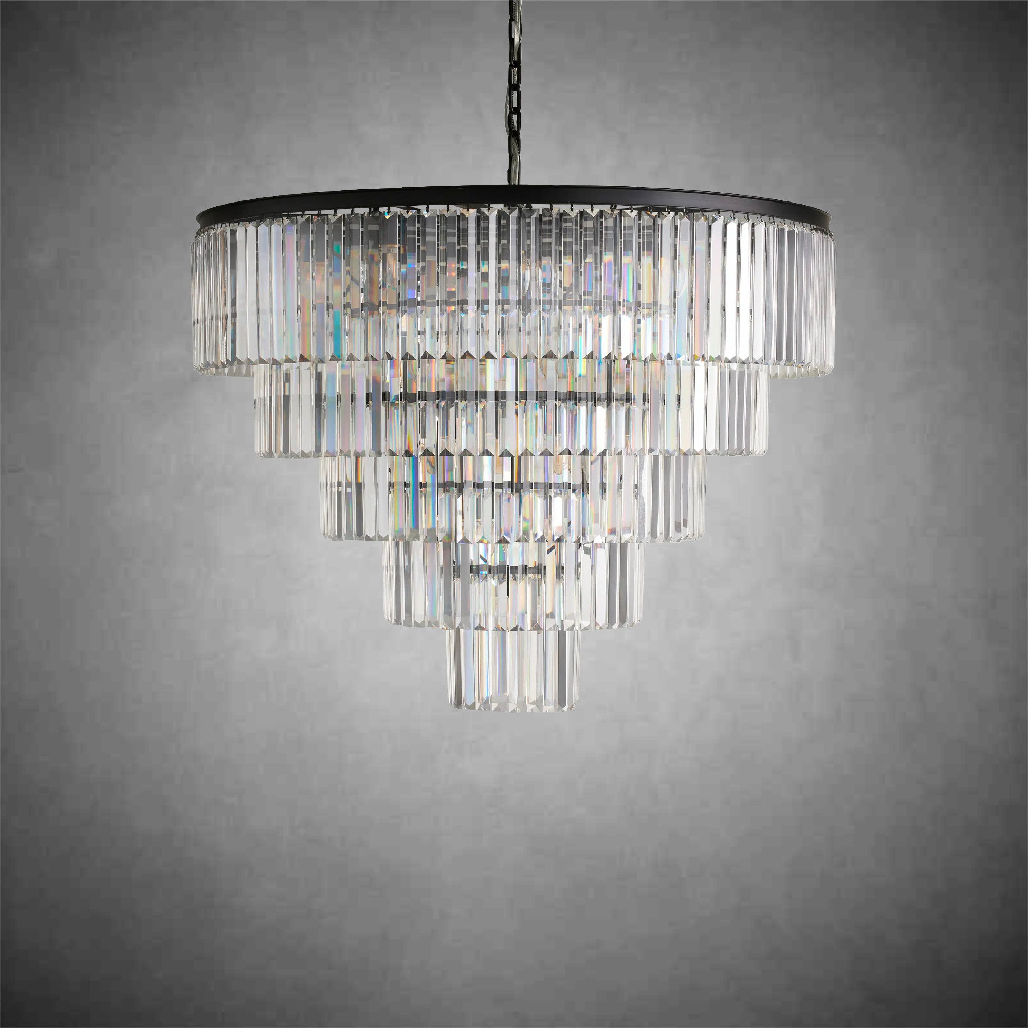 Leyland Tiered Round Chandelier
