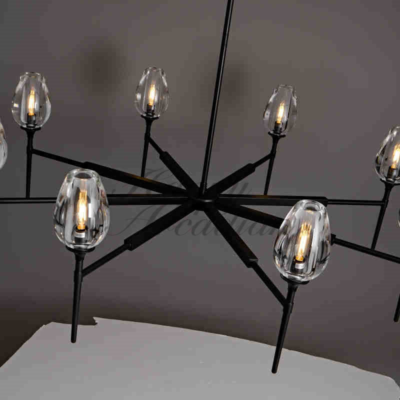 Harper Tulpe Series Round Chanelier Lighting