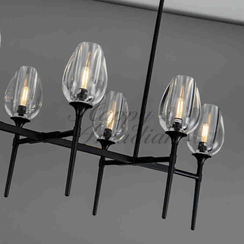 Harper Tulpe Series Round Chanelier Lighting