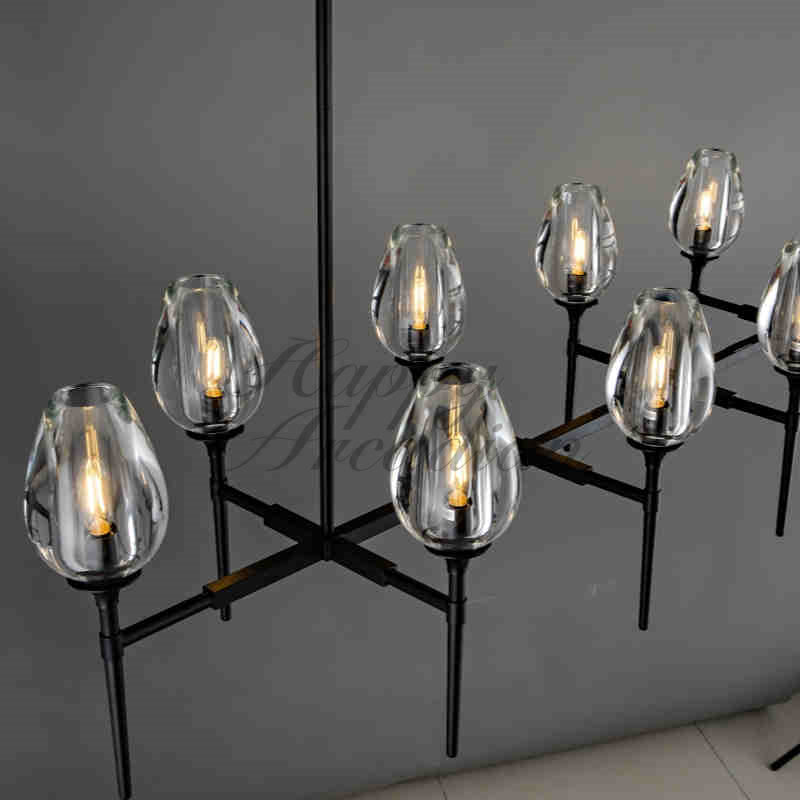 Harper Tulpe Series Round Chanelier Lighting