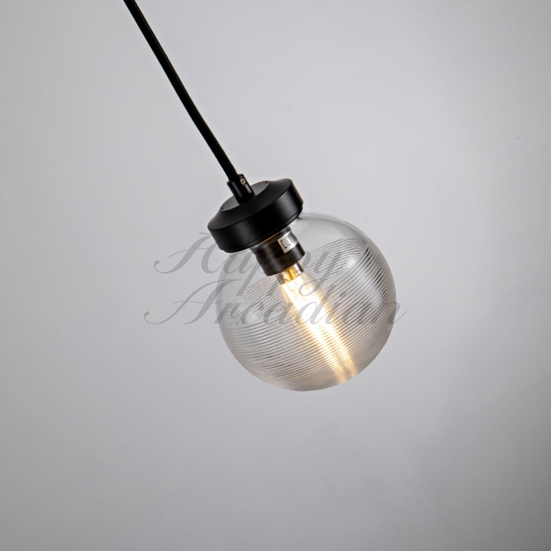 Patricia Glass Modern Kitchen Island Pendant Lamp