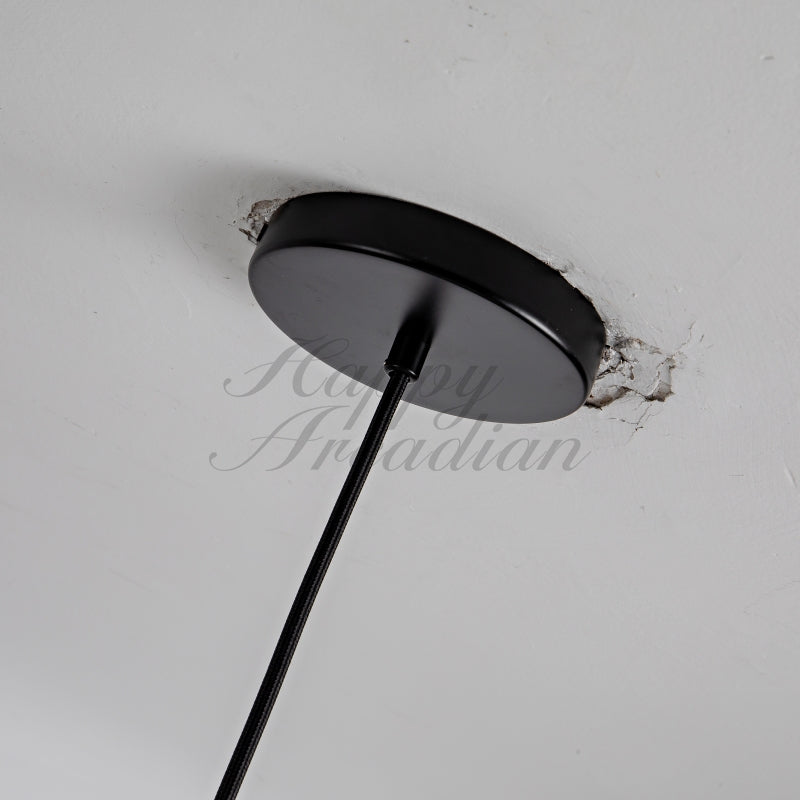 Patricia Glass Modern Kitchen Island Pendant Lamp